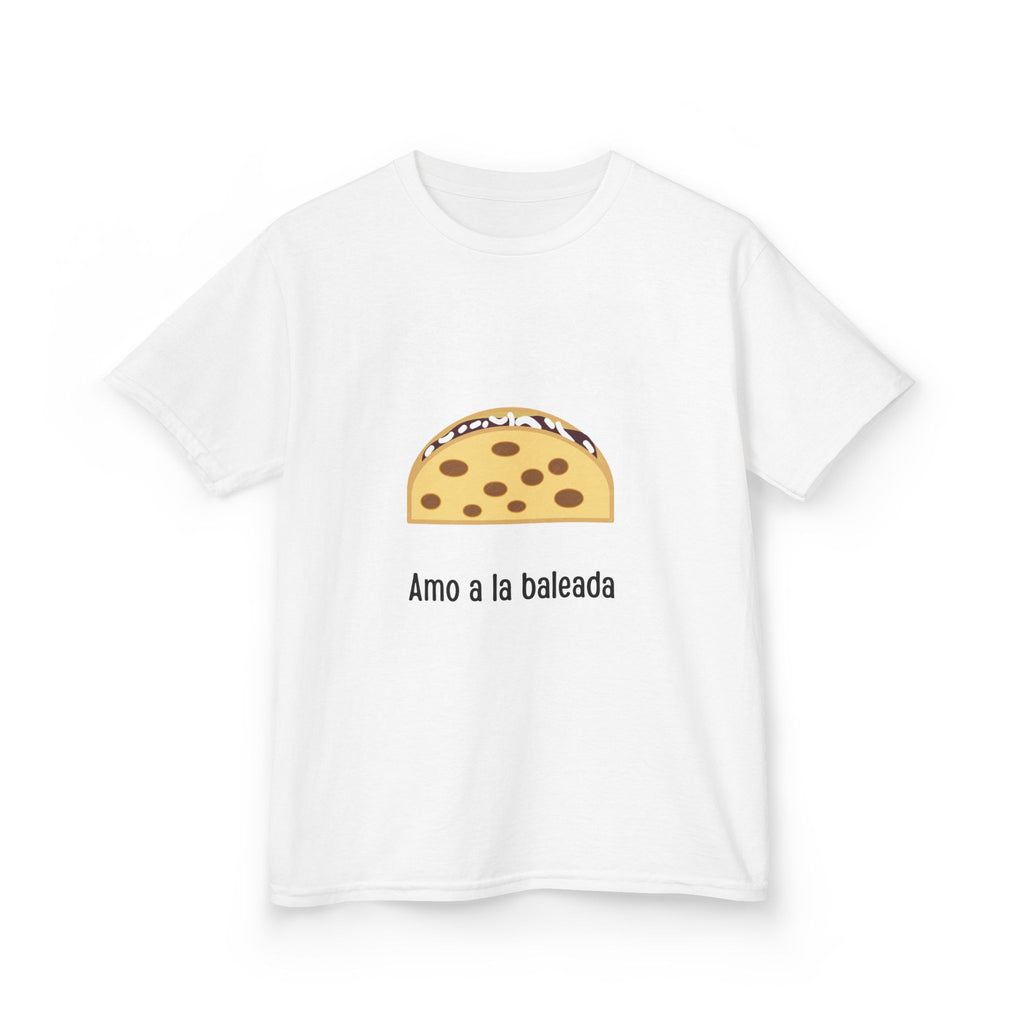 ALGODÓN GRUESO Camiseta de Niños Honduras Amo a la baleada