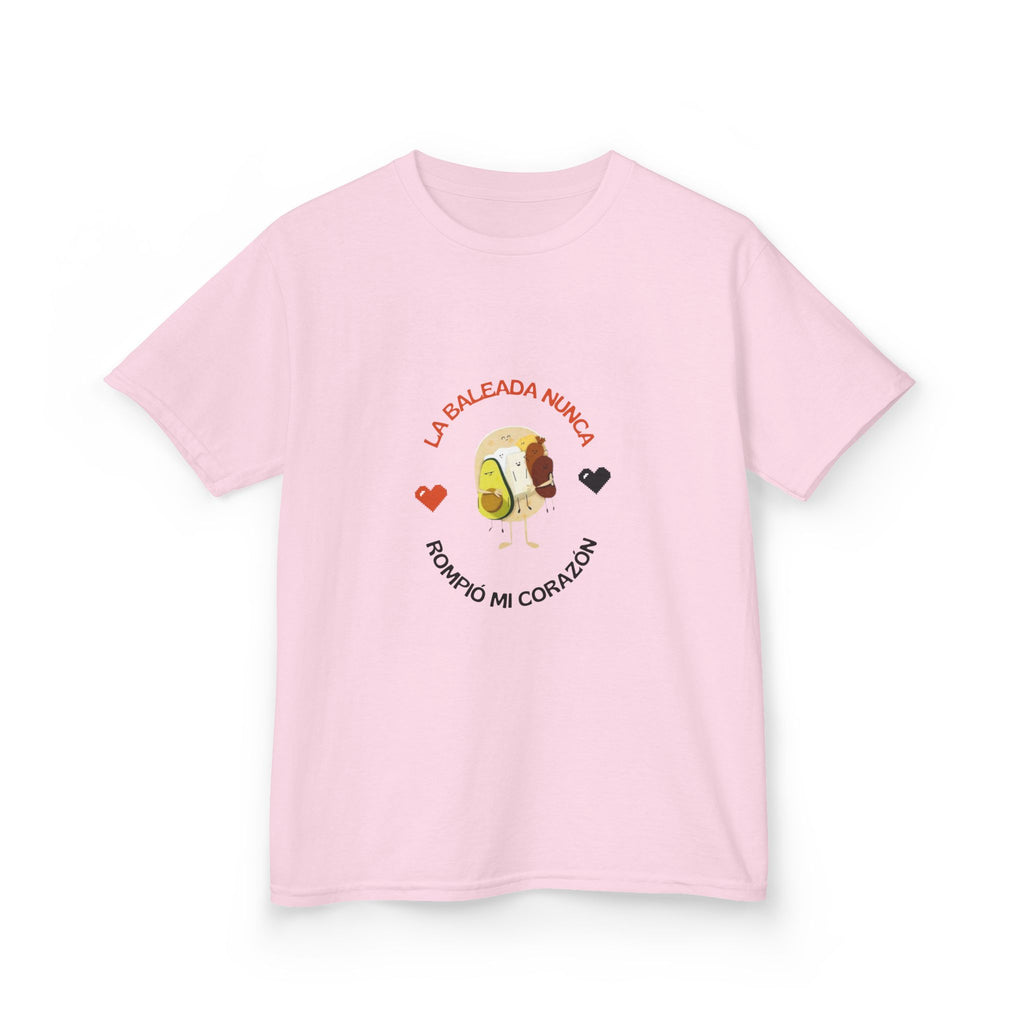 ALGODÓN GRUESO Camiseta de Niñas Honduras La Baleada Nunca Rompió Mi Corazón