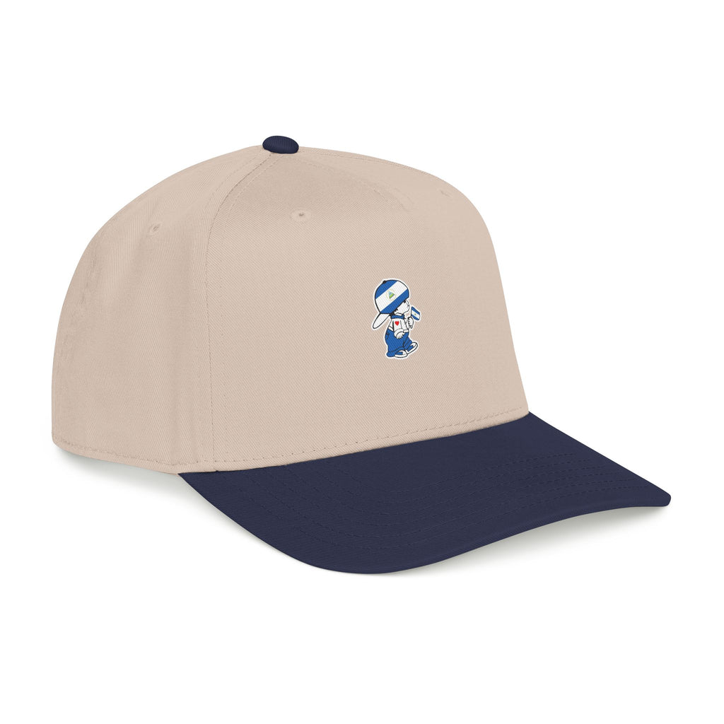 Gorra de béisbol de perfil medio Nicaragua El Niño Nico Original