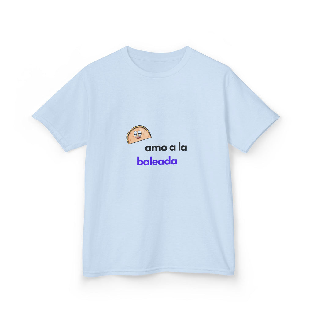 ALGODÓN GRUESO Camiseta de Niños Honduras Amo a la baleada