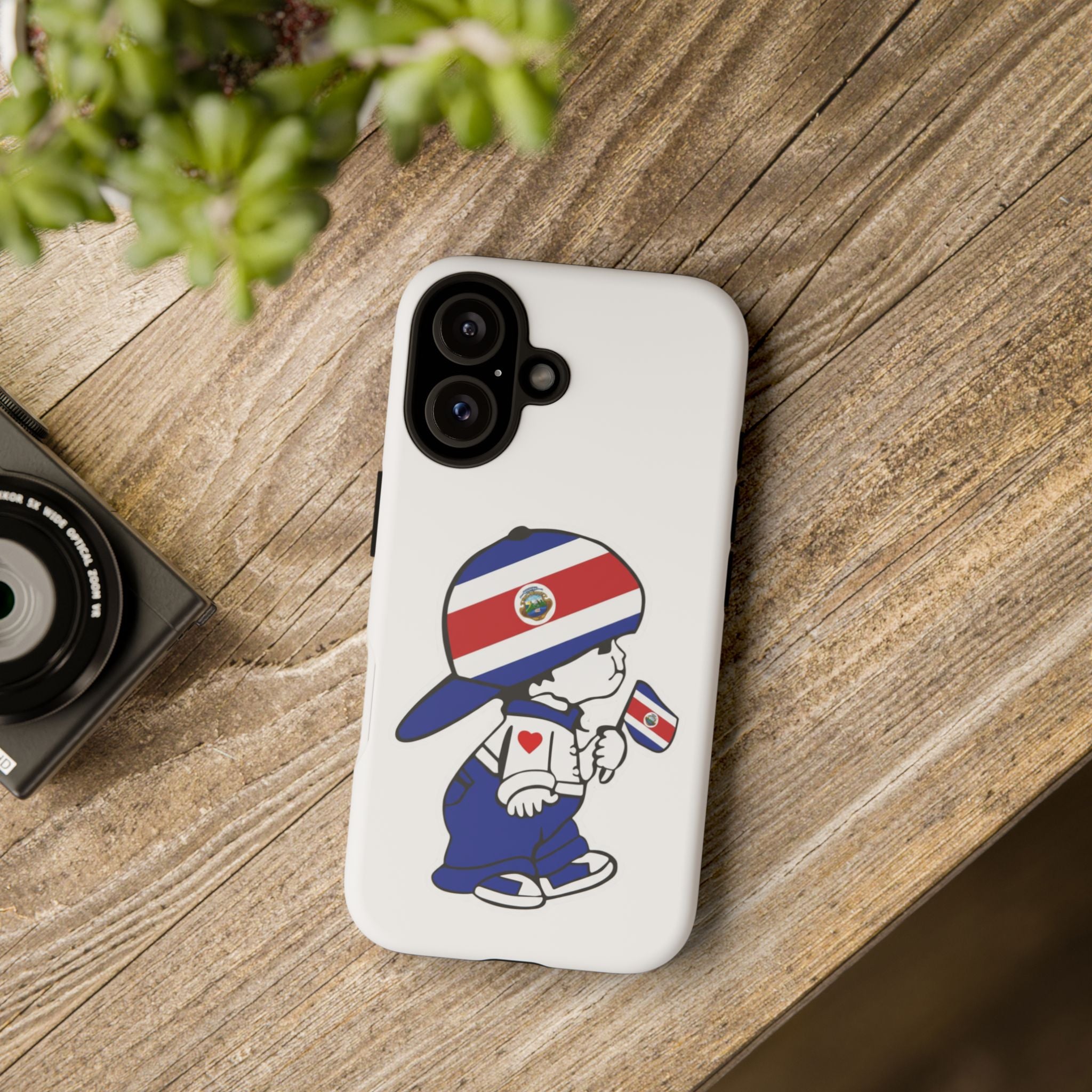 Funda Rigída Protectora para Teléfono iPhone 16 Costa Rica El Niño Tico Original