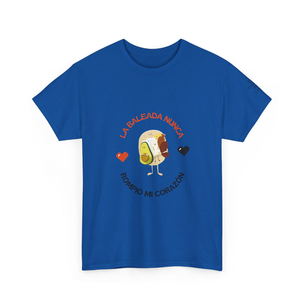 ALGODÓN GRUESO Camiseta de Hombres Honduras La Baleada Nunca Rompió Mi Corazón