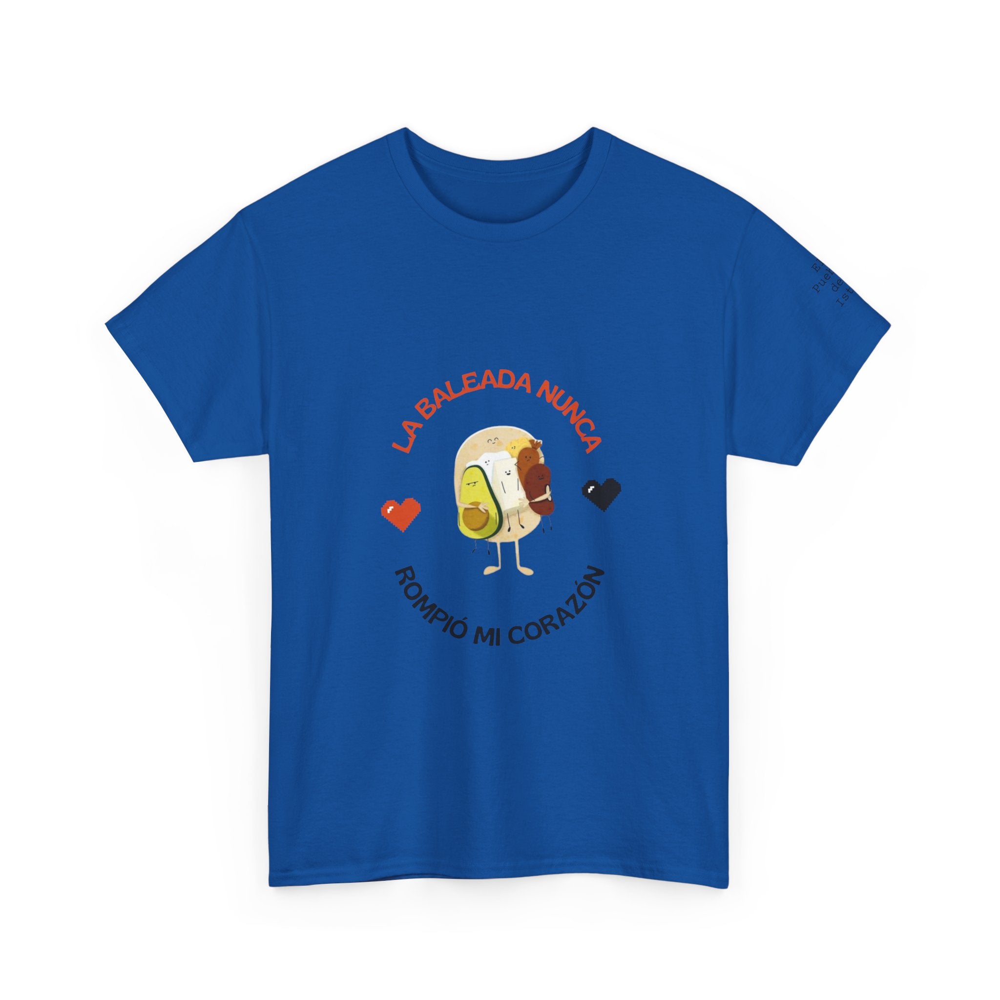 ALGODÓN GRUESO Camiseta de Hombres Honduras La Baleada Nunca Rompió Mi Corazón