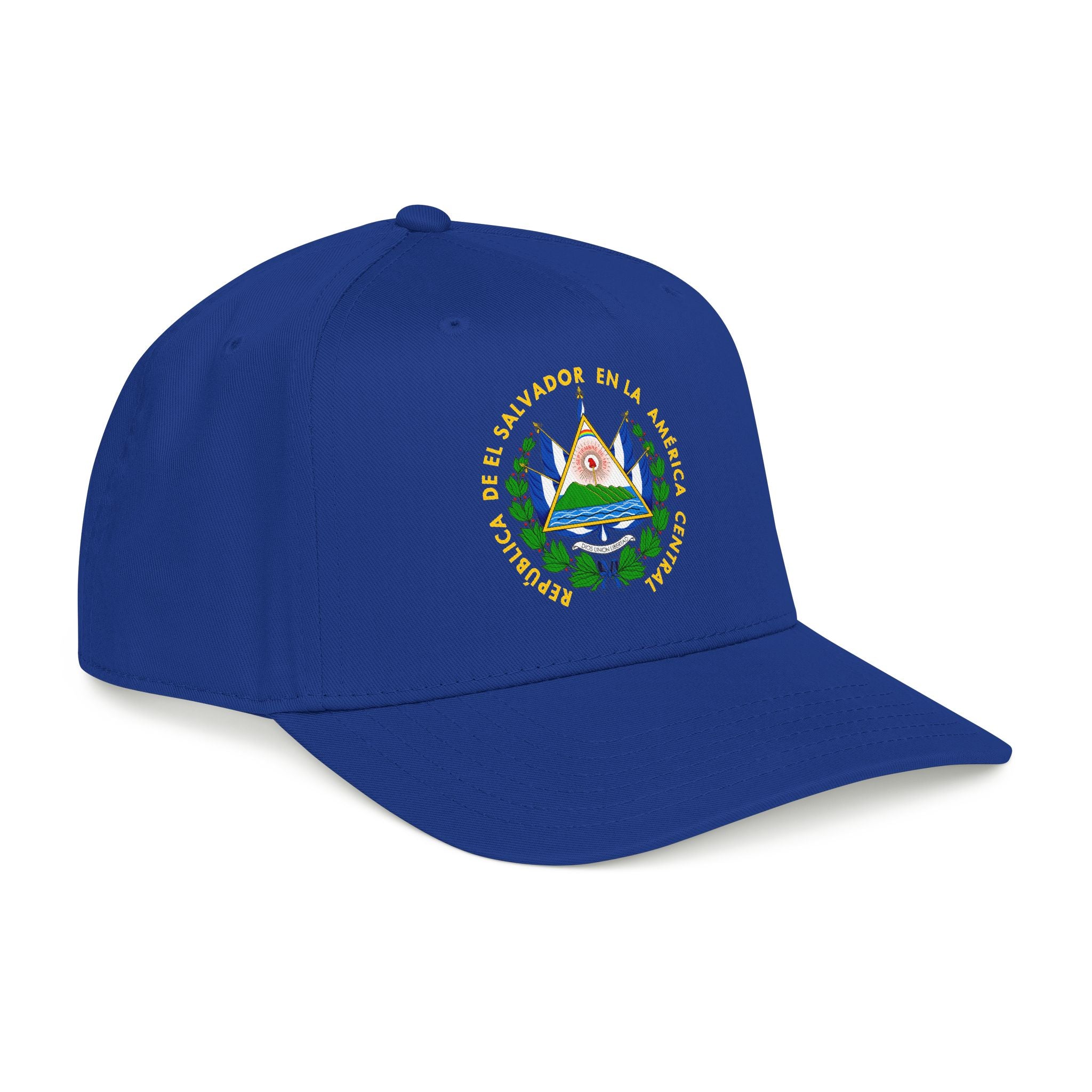Gorra de béisbol de perfil medio El Salvador Escudo Nacional de El Salvador