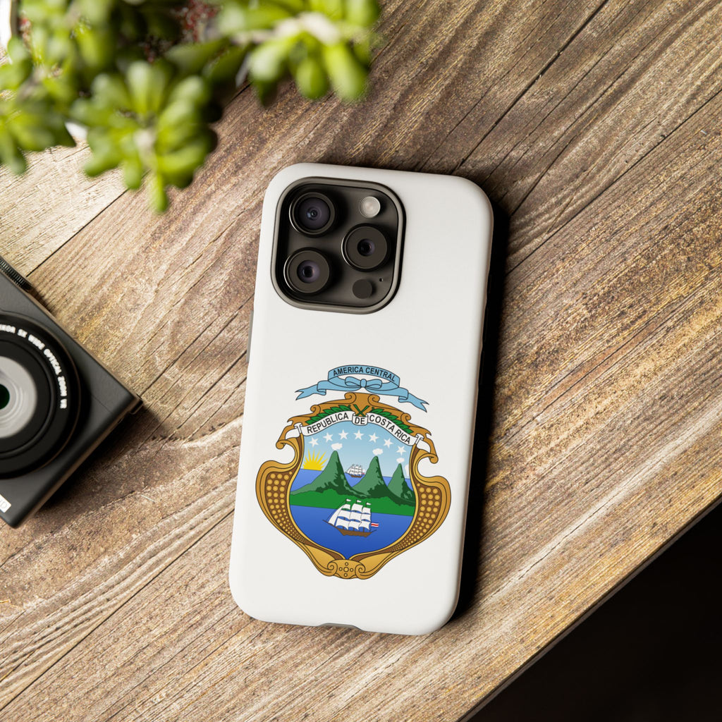 Funda para el móvil iPhone 15 Escudo Nacional de Costa Rica
