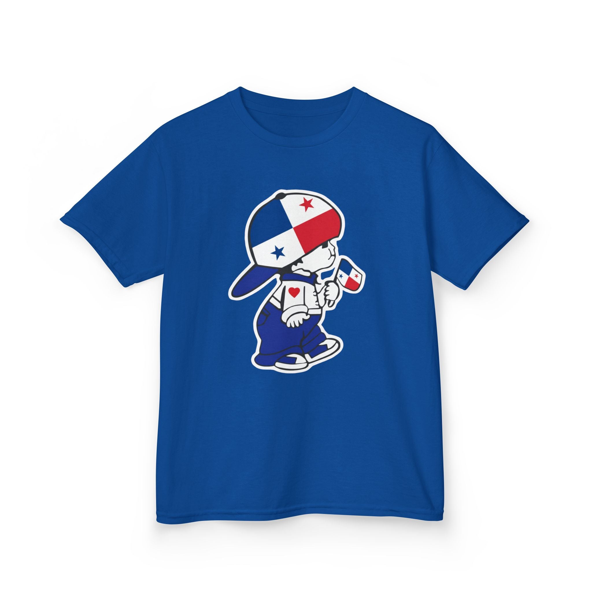 ALGODÓN GRUESO Camiseta de Niños Panamá Escudo Nacional de Panamá