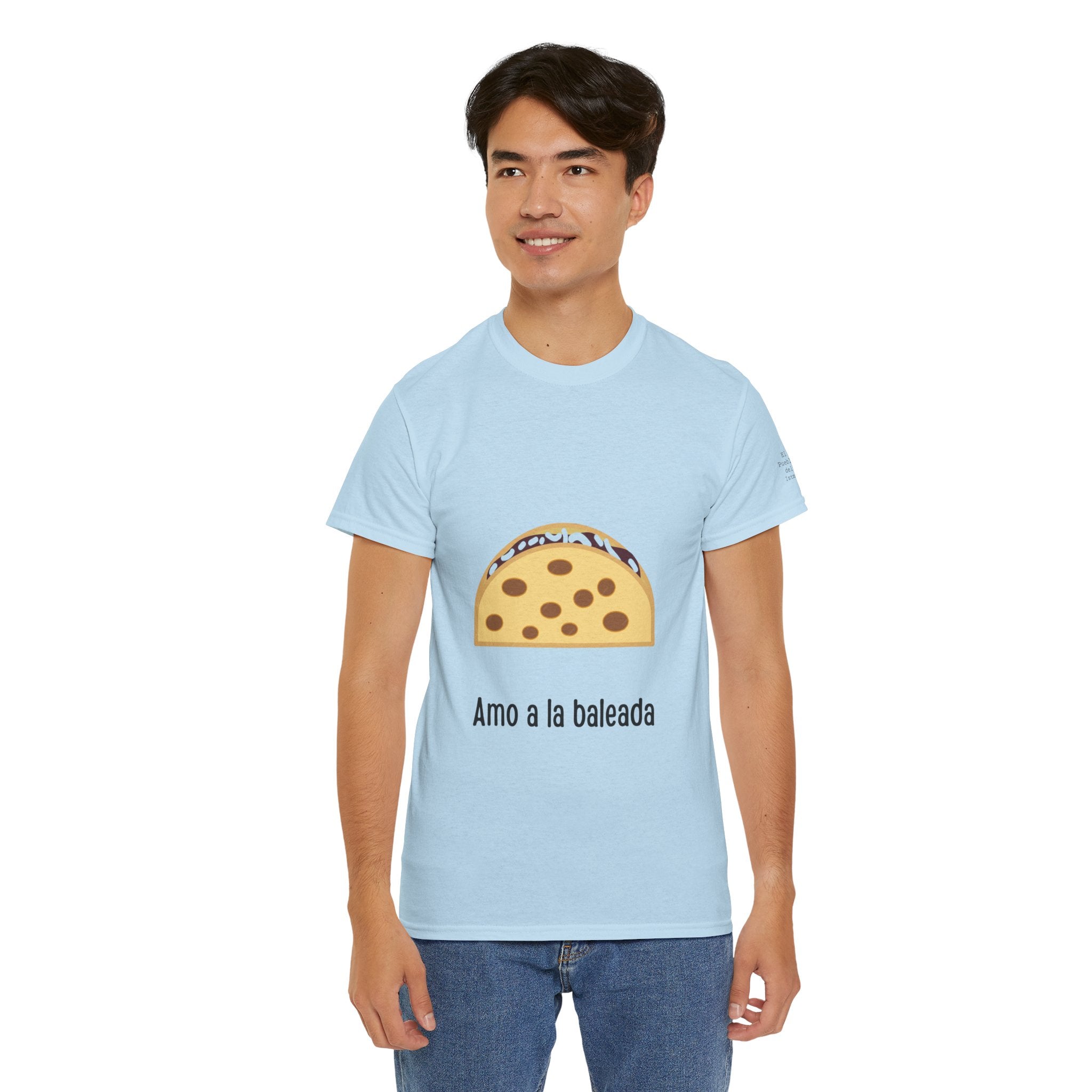 ALGODÓN GRUESO Camiseta de Hombres Honduras Amo a la baleada
