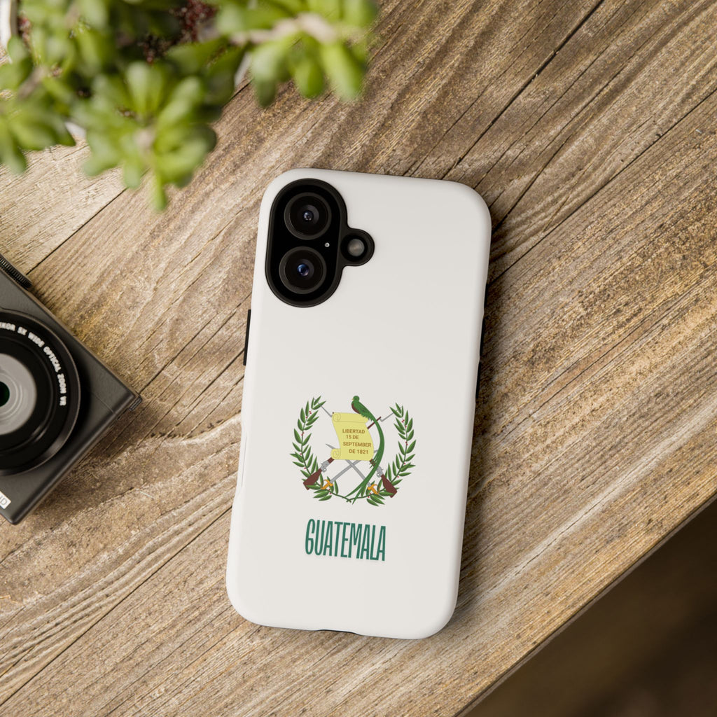 Funda para el móvil iPhone 16 Escudo Nacional de Guatemala