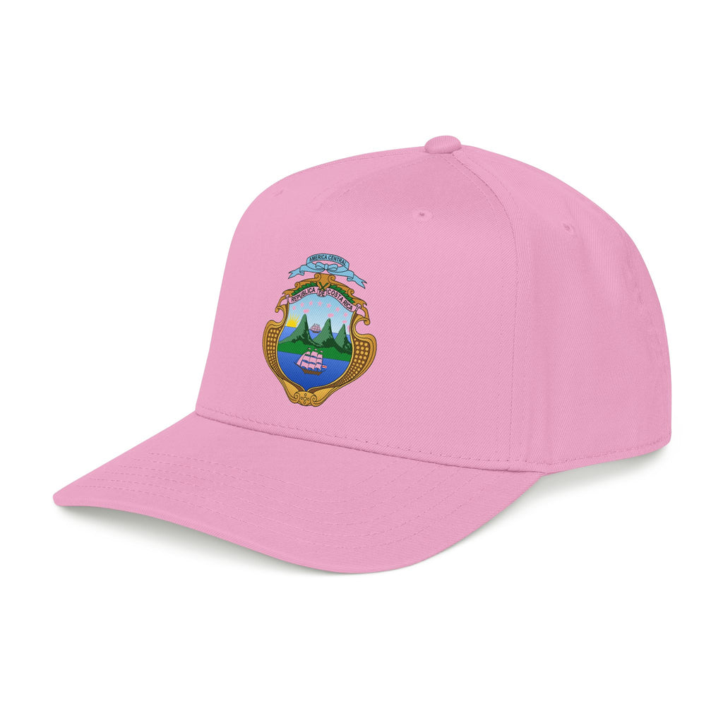 Gorra de béisbol de perfil medio Costa Rica Escudo Nacional de Costa Rica