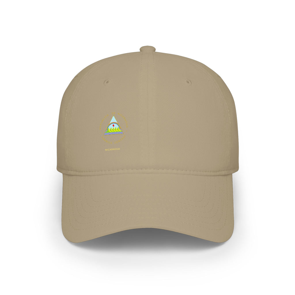 Gorra de béisbol de perfil bajo Nicaragua Escudo Nacional de Nicaragua