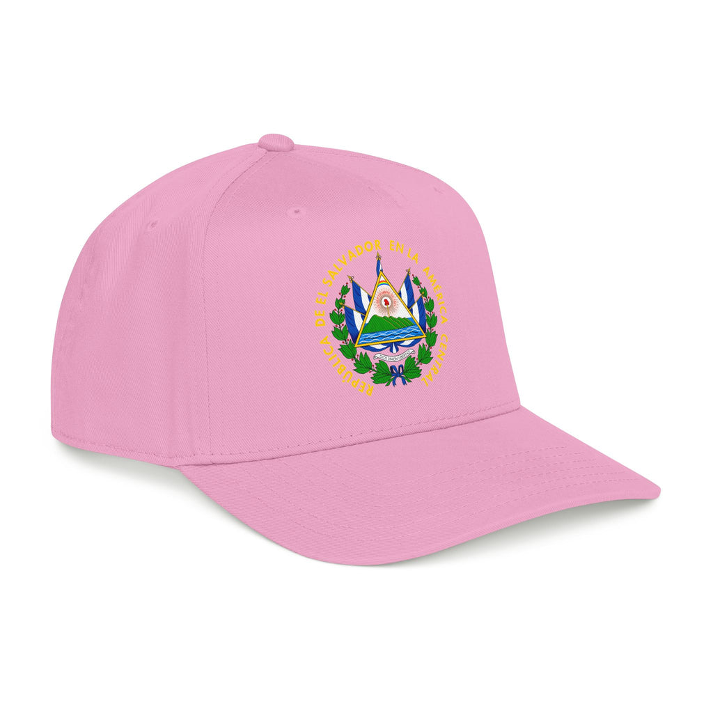 Gorra de béisbol de perfil medio El Salvador Escudo Nacional de El Salvador