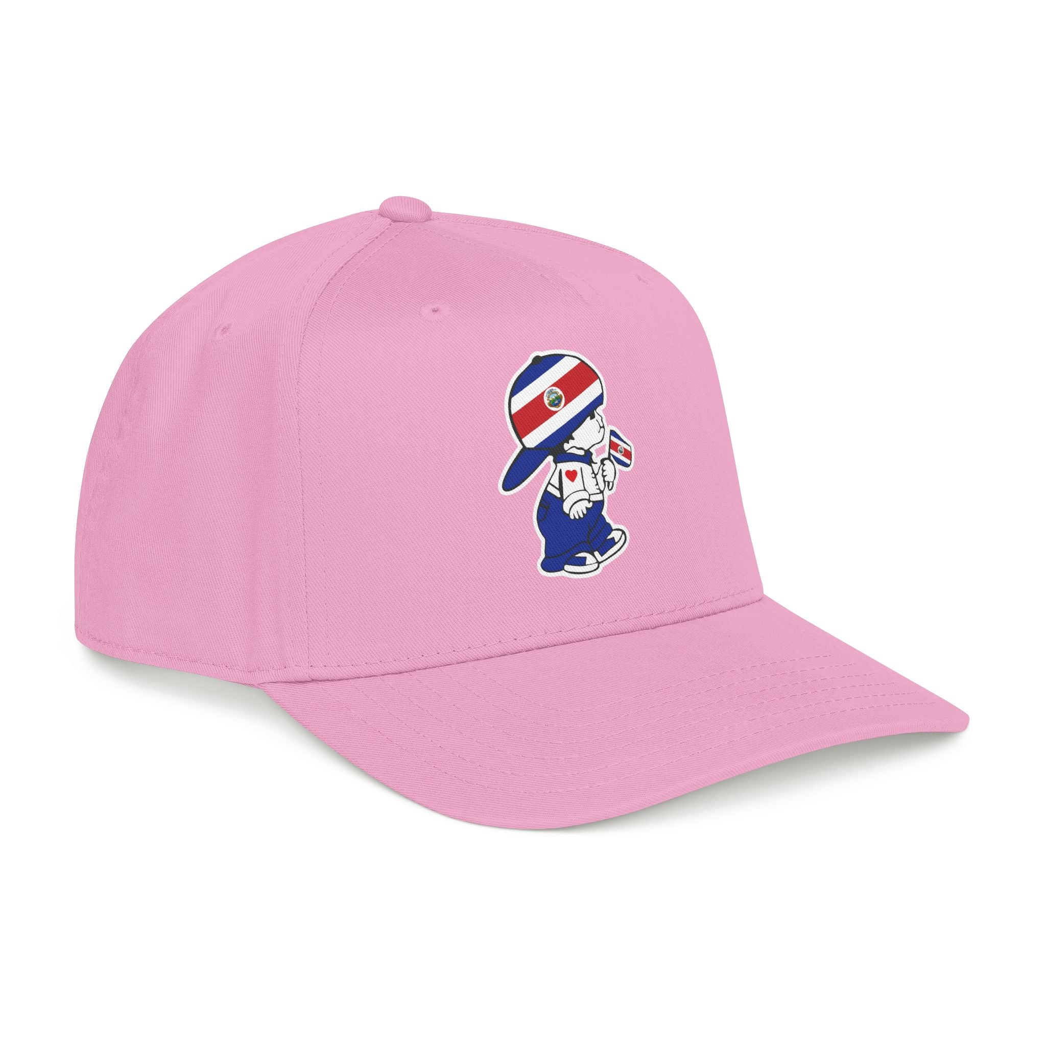 Gorra de béisbol de perfil medio Costa Rica El Niño Tico Original