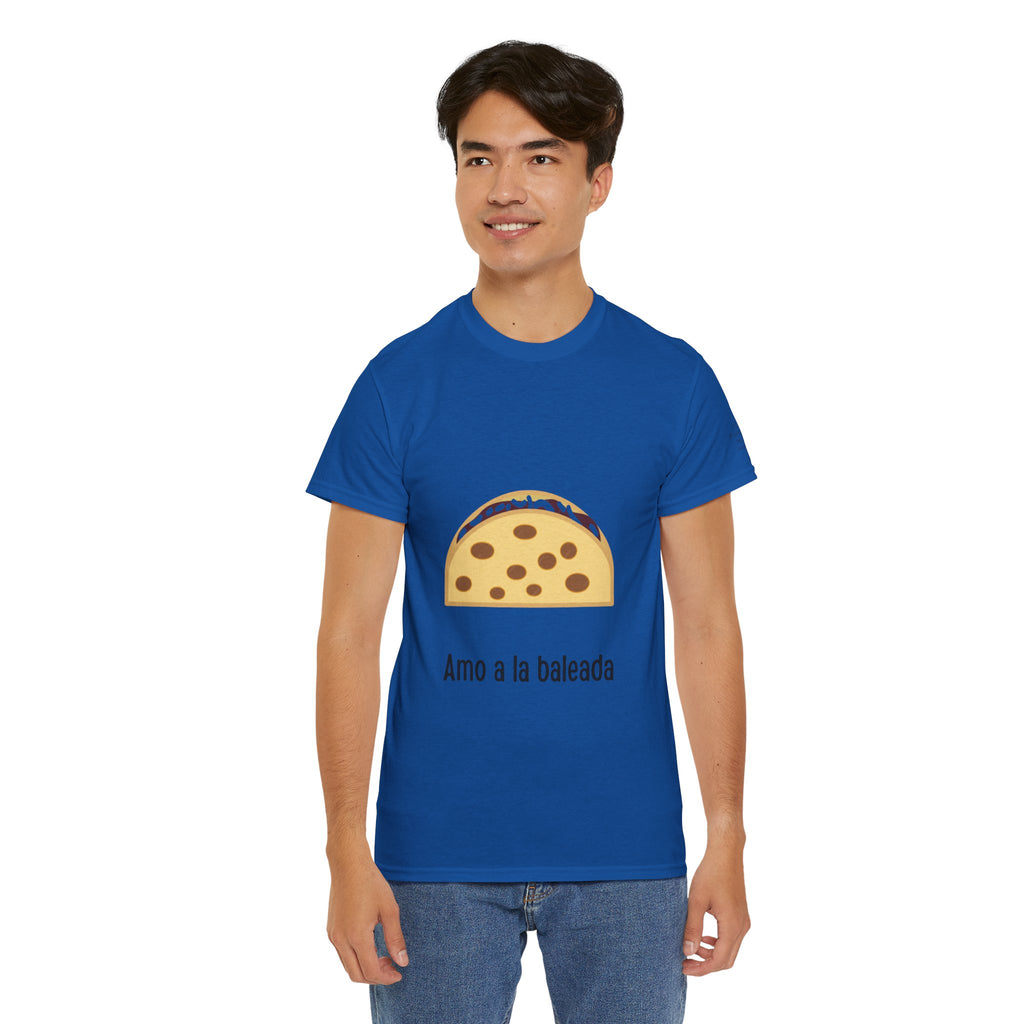 ALGODÓN GRUESO Camiseta de Hombres Honduras Amo a la baleada