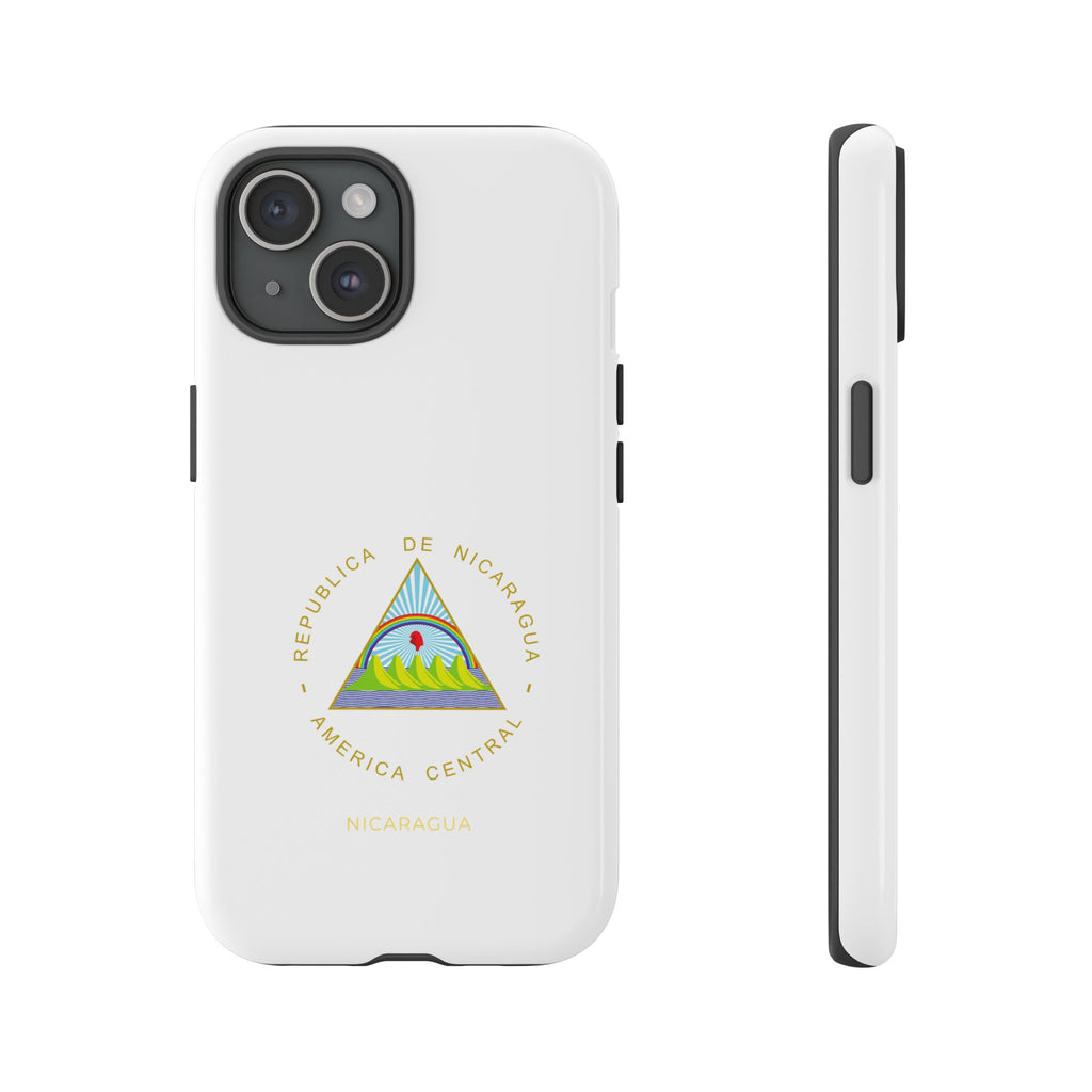 Funda para el móvil iPhone 15 Escudo Nacional de Nicaragua