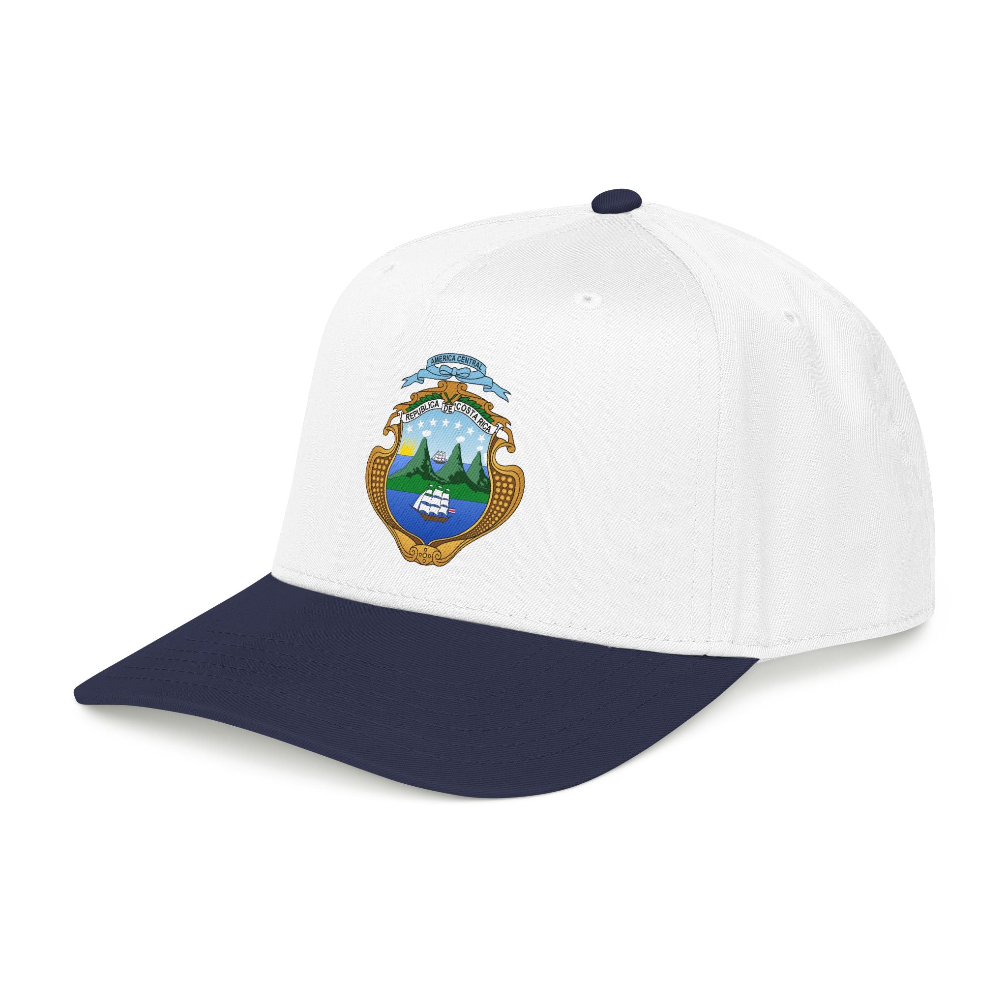 Gorra de béisbol de perfil medio Costa Rica Escudo Nacional de Costa Rica