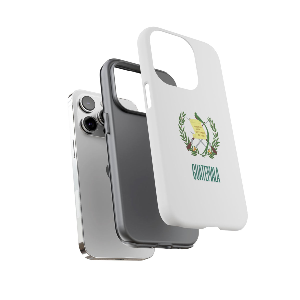 Funda para movil iPhone 14 Escudo Nacional de Guatemala
