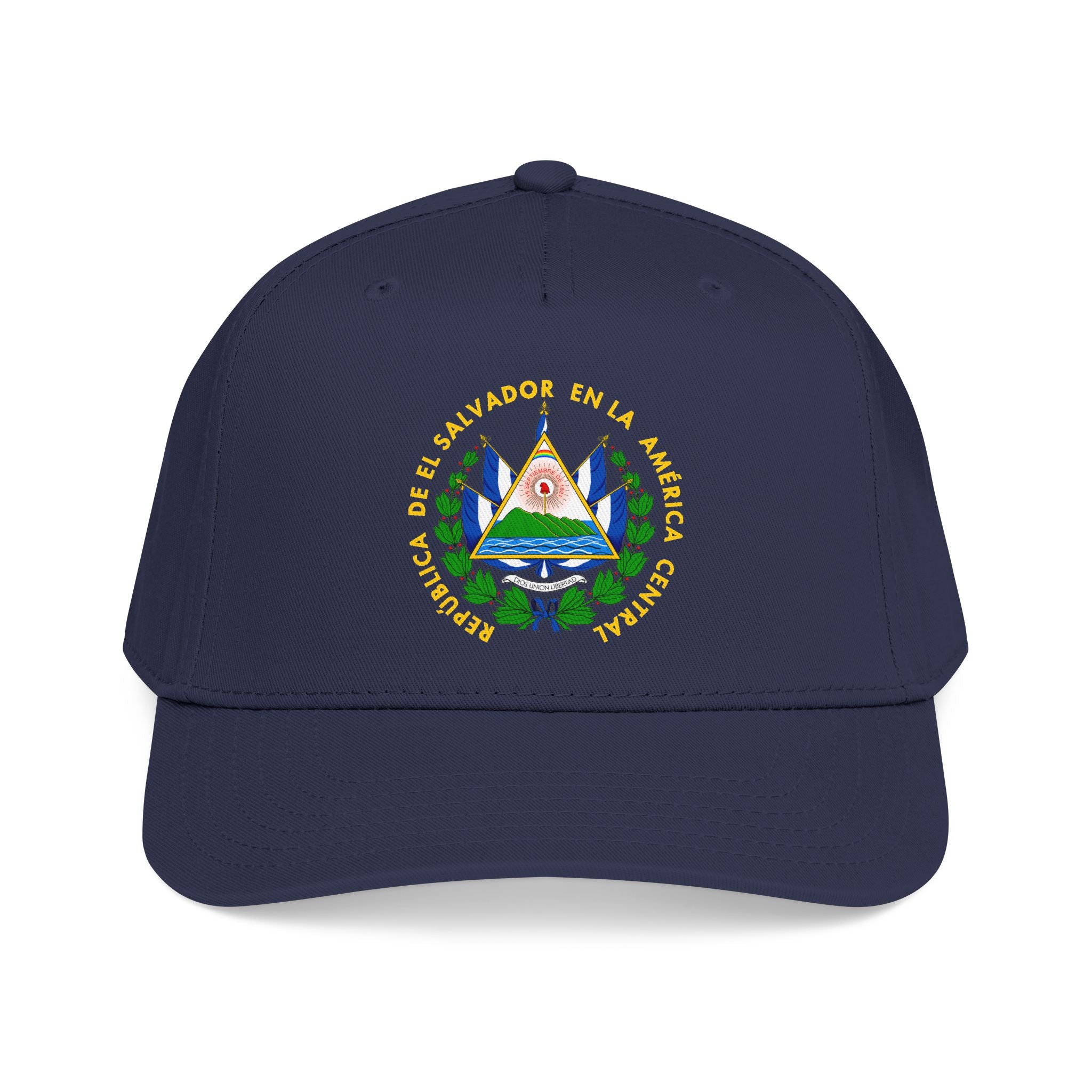 Gorra de béisbol de perfil medio El Salvador Escudo Nacional de El Salvador