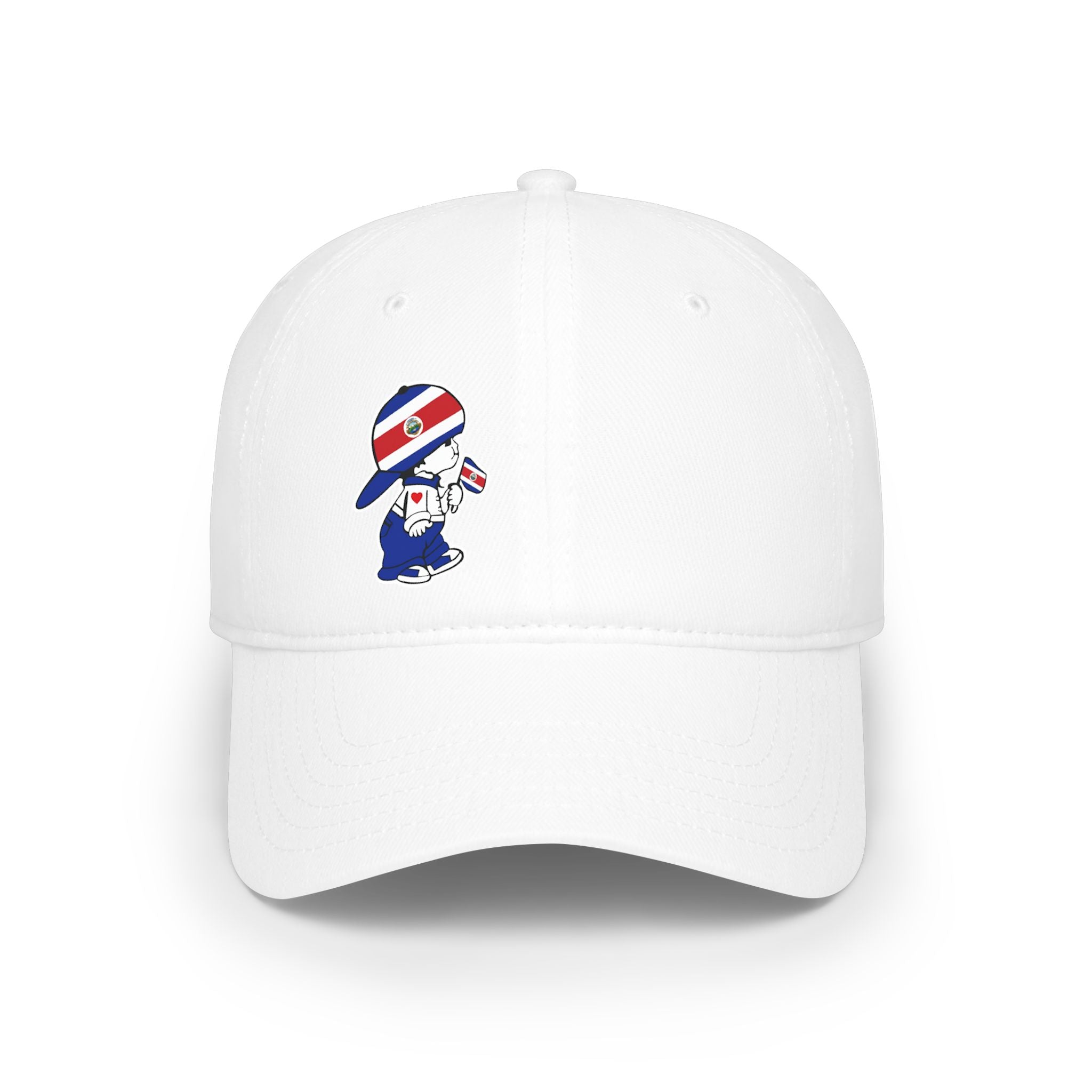 Gorra de béisbol de perfil bajo Costa Rica El Niño Tico Original