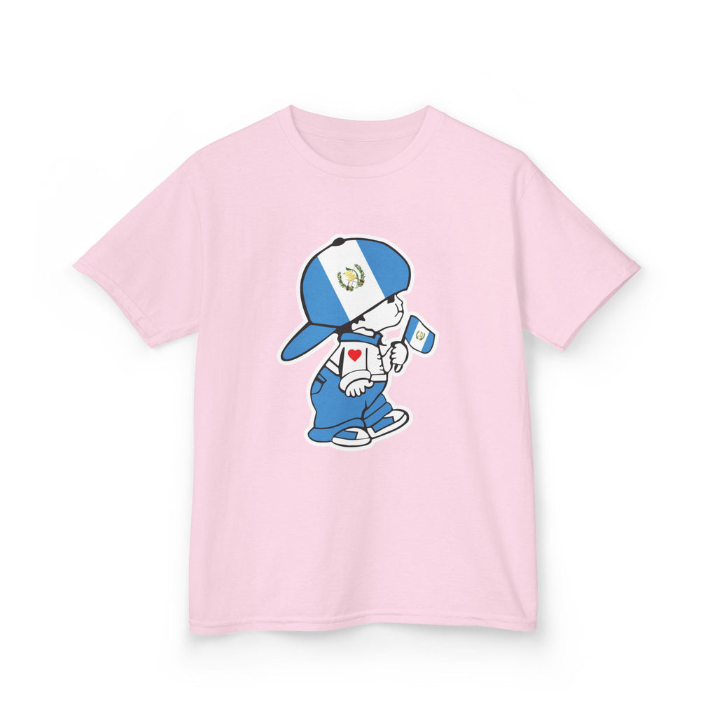 ALGODÓN GRUESO Camiseta de Niños Guatemala El Niño Chapín Original