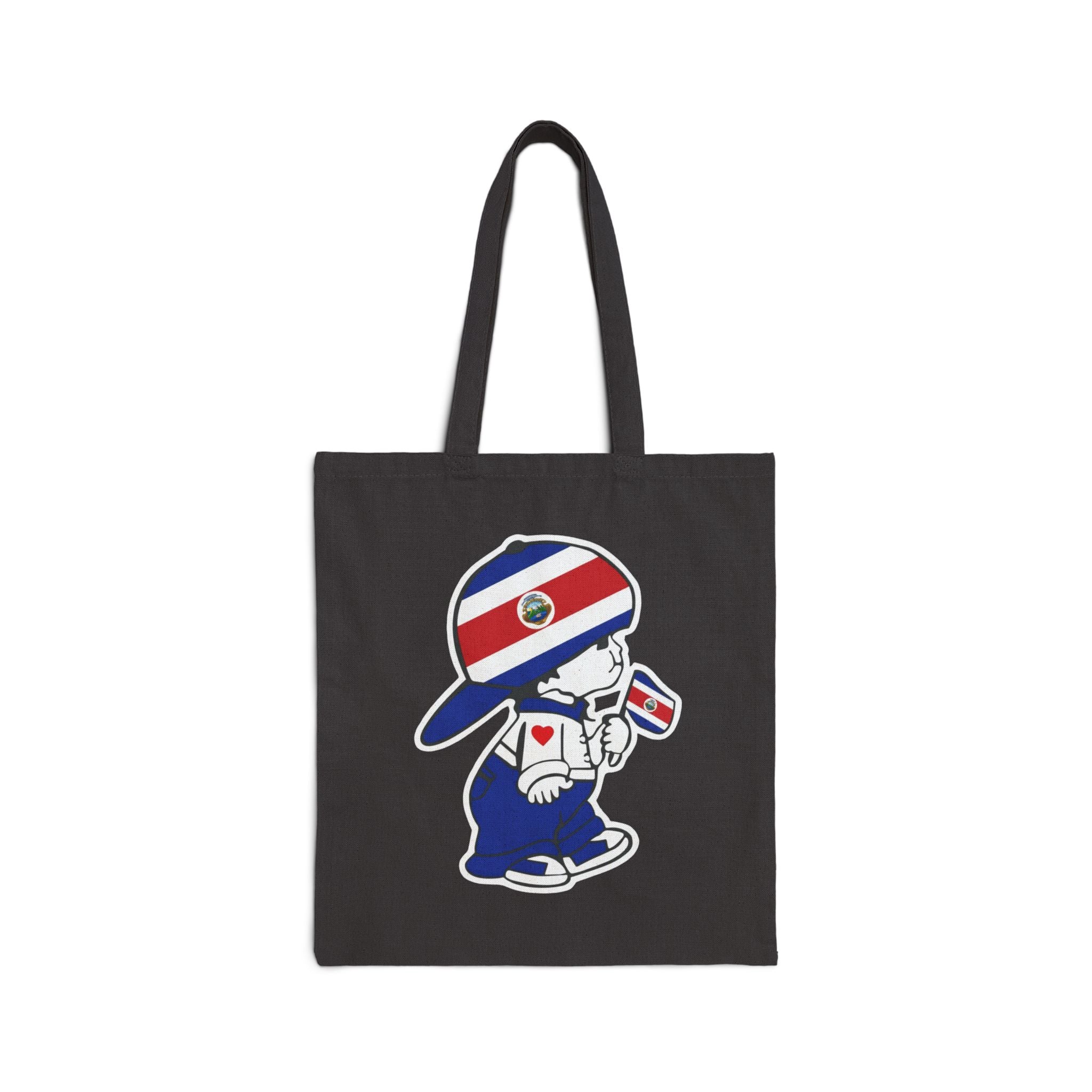 Bolsa de lona de algodón Costa Rica El Niño Tico Original