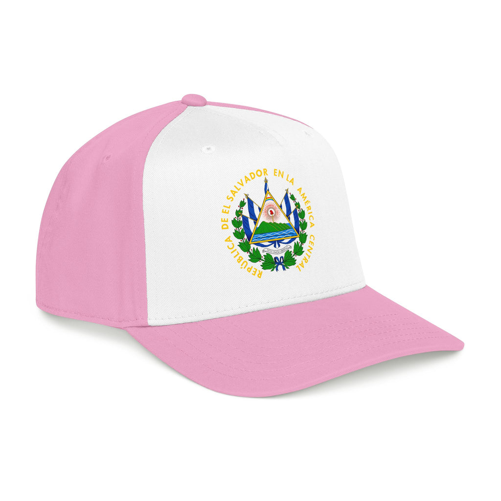 Gorra de béisbol de perfil medio El Salvador Escudo Nacional de El Salvador