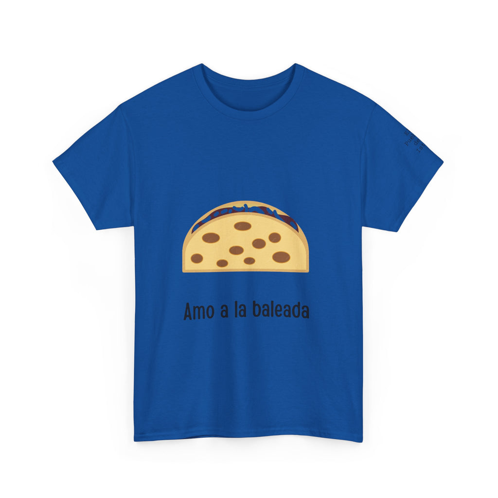 ALGODÓN GRUESO Camiseta de Hombres Honduras Amo a la baleada