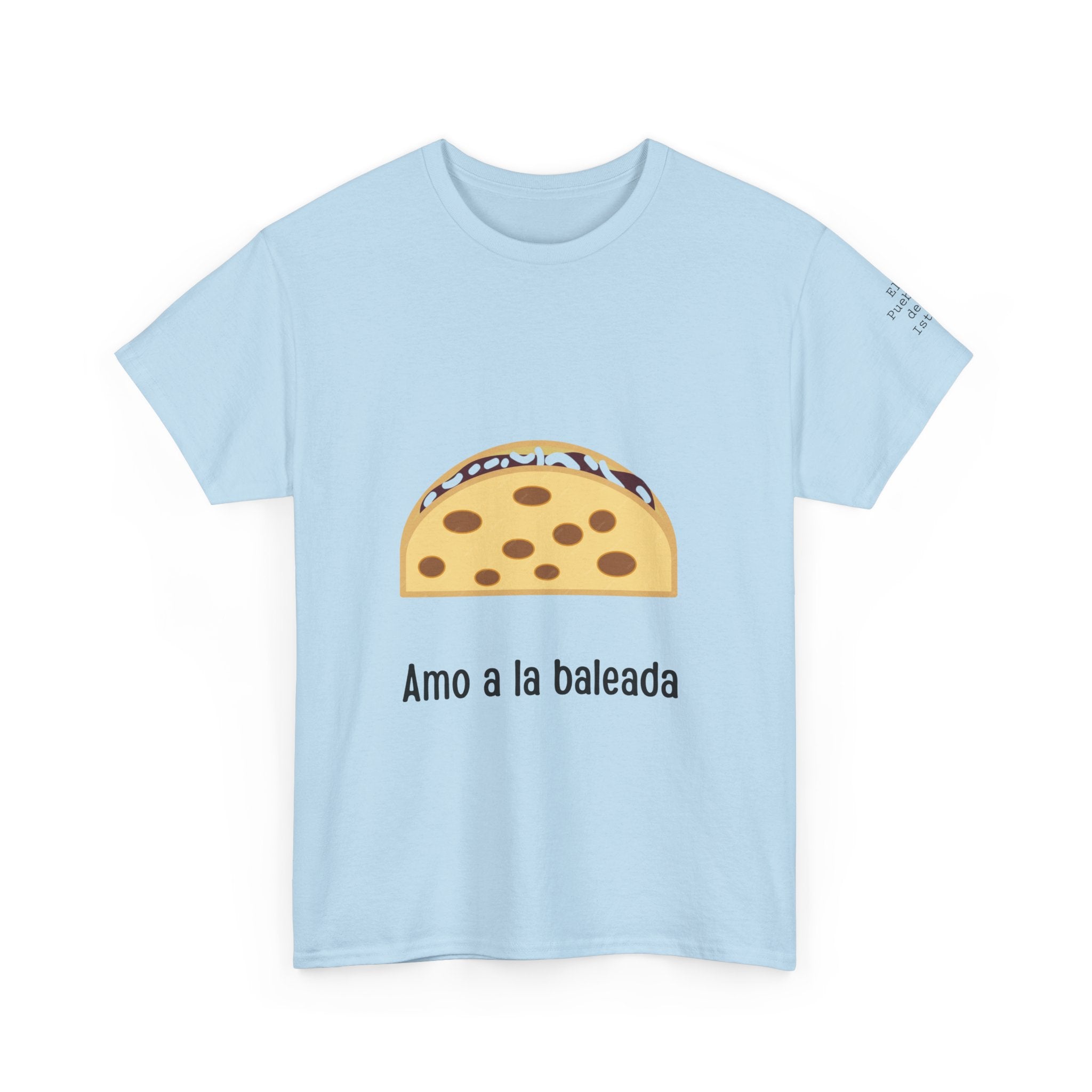 ALGODÓN GRUESO Camiseta de Hombres Honduras Amo a la baleada