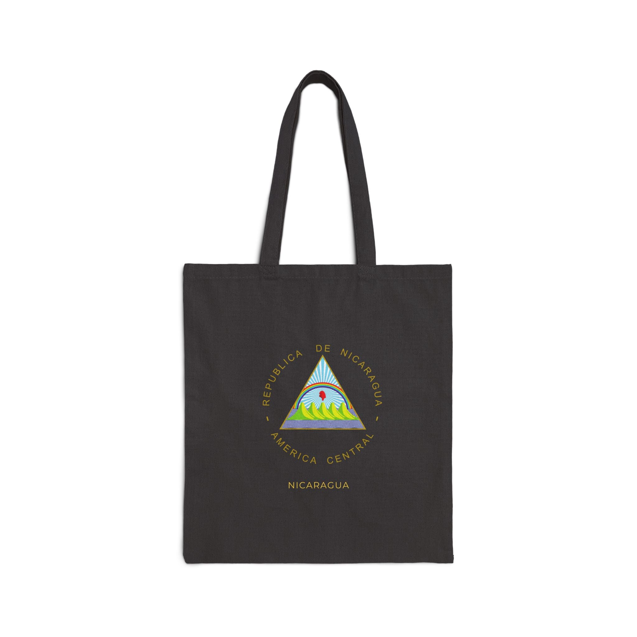Bolsa de lona de algodón Nicaragua Escudo Nacional de Nicaragua