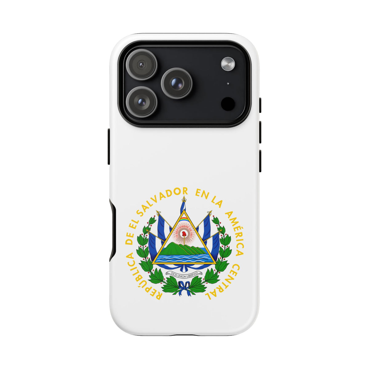 Funda para el móvil iPhone 17 Escudo Nacional de El Salvador