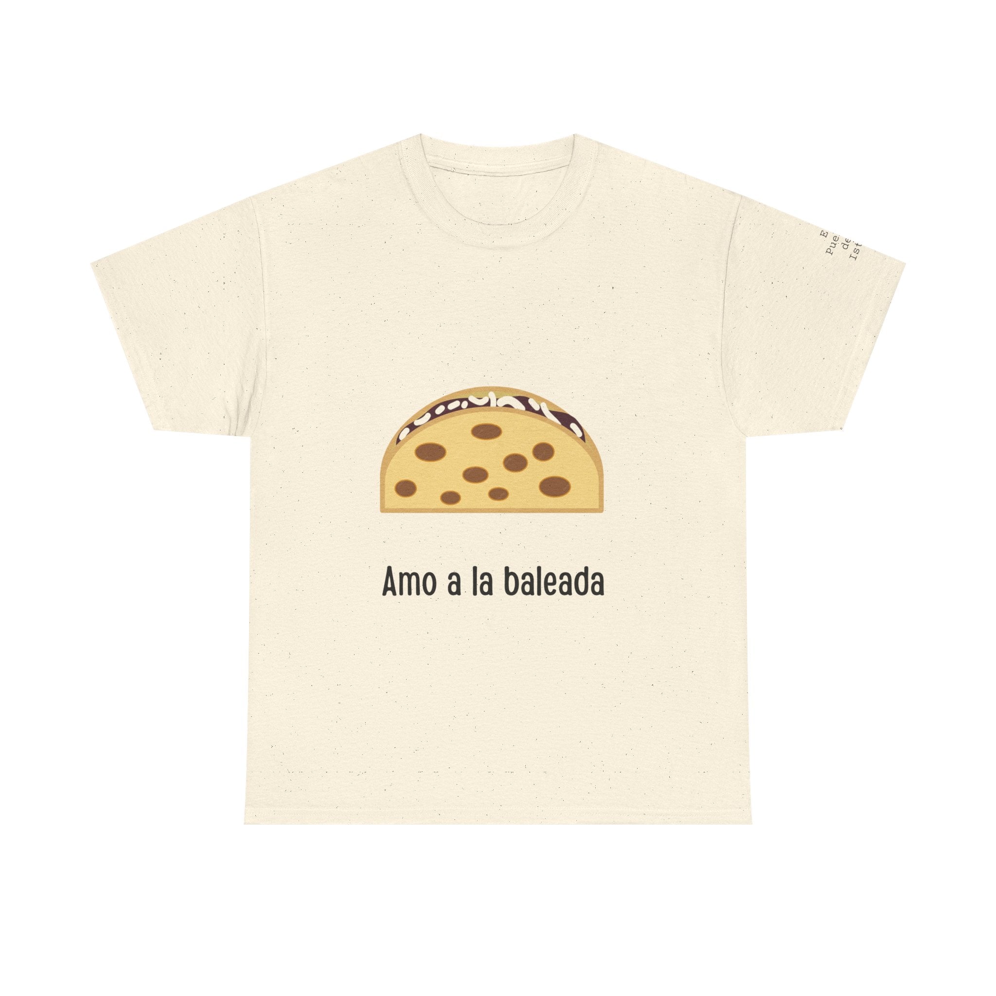 ALGODÓN GRUESO Camiseta de Hombres Honduras Amo a la baleada