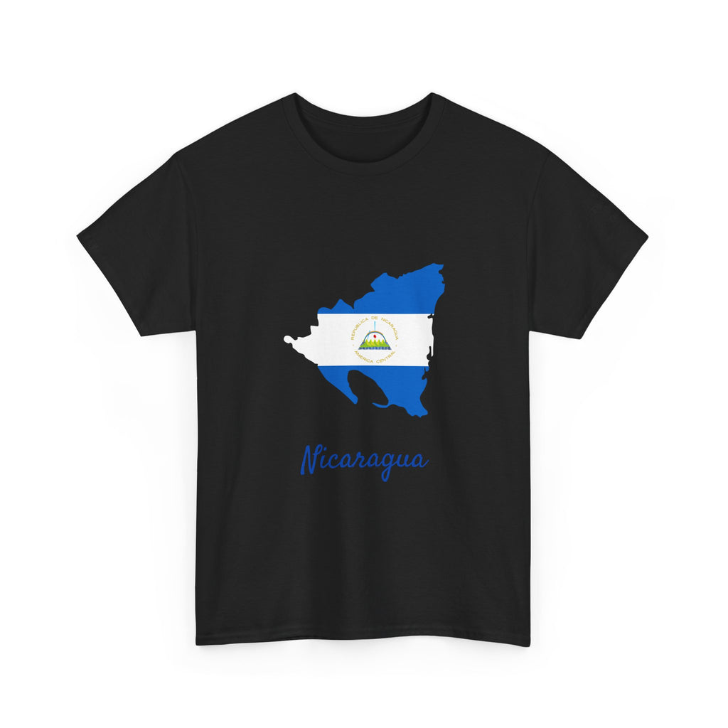 ALGODÓN GRUESO Camiseta de Hombres Nicaragua Diseño Nicaragua