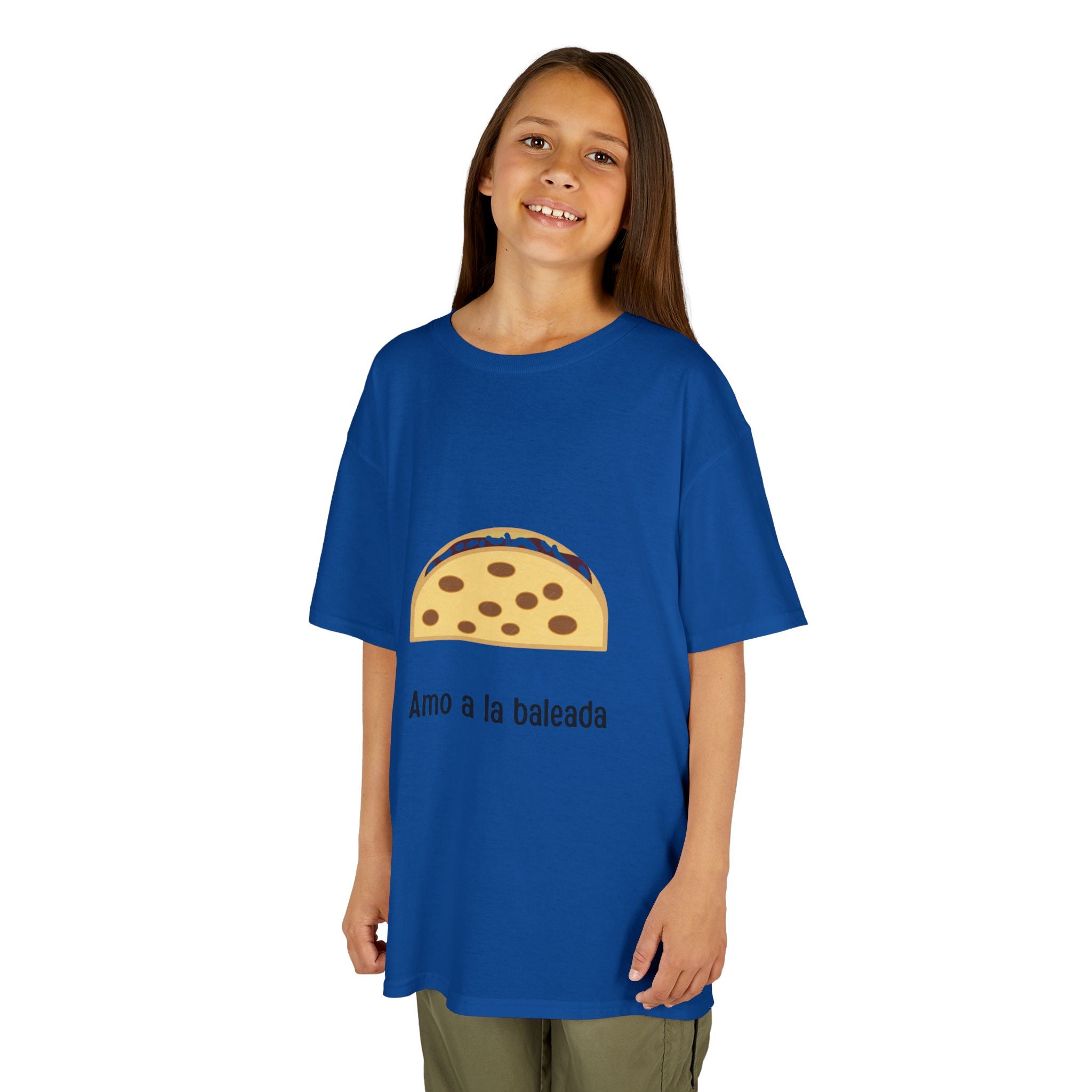 ALGODÓN GRUESO Camiseta de Niños Honduras Amo a la baleada