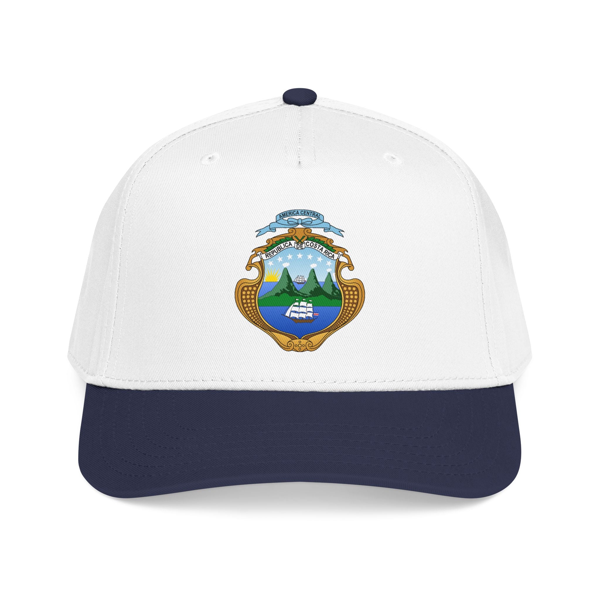 Gorra de béisbol de perfil medio Costa Rica Escudo Nacional de Costa Rica