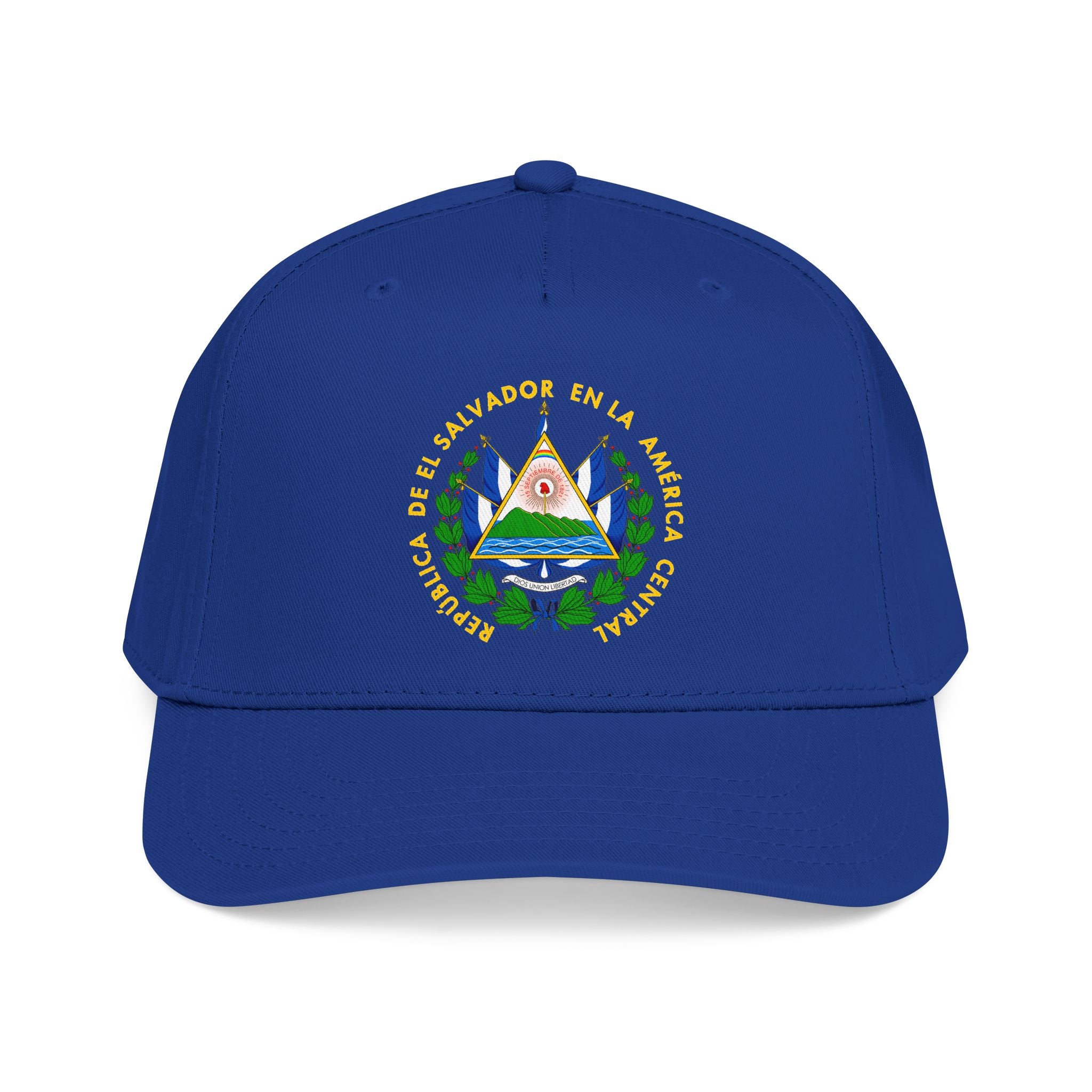 Gorra de béisbol de perfil medio El Salvador Escudo Nacional de El Salvador