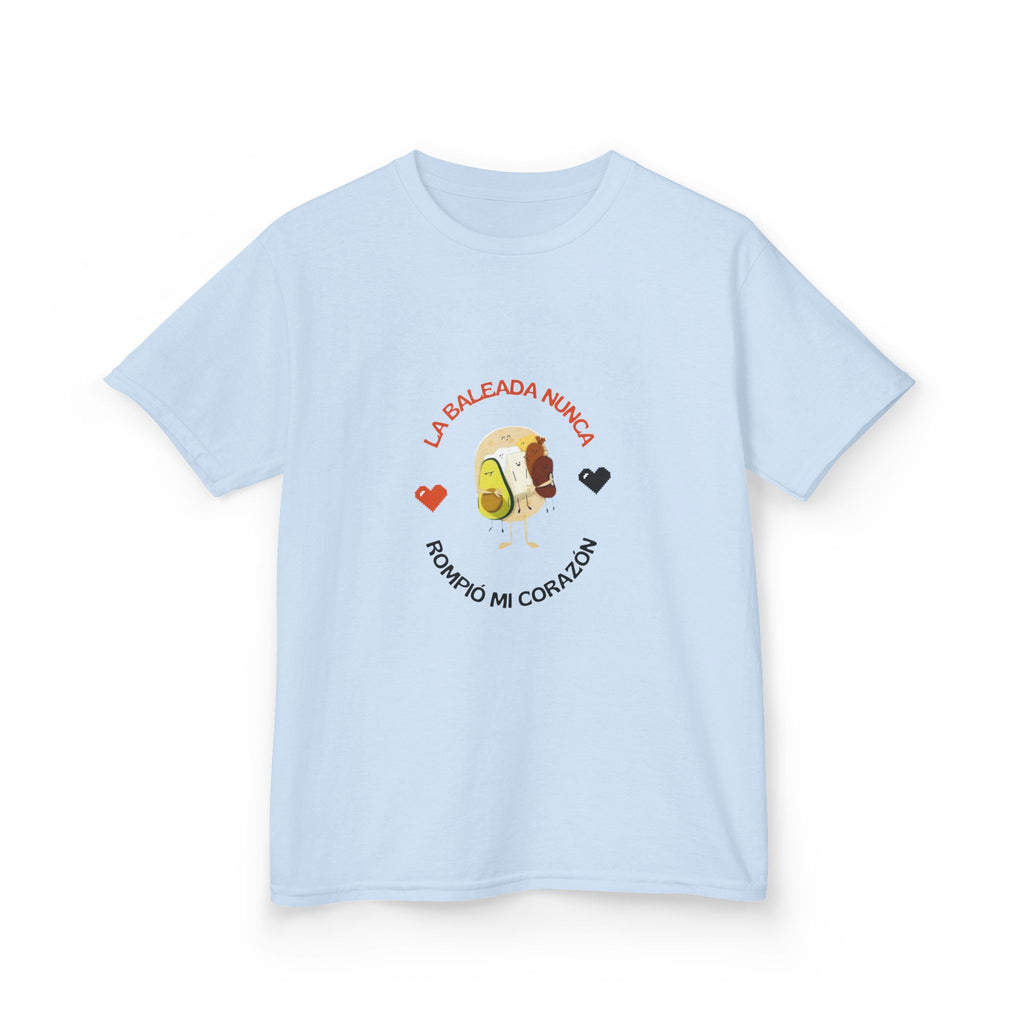 ALGODÓN GRUESO Camiseta de Niños Honduras La Baleada Nunca Rompió Mi Corazón