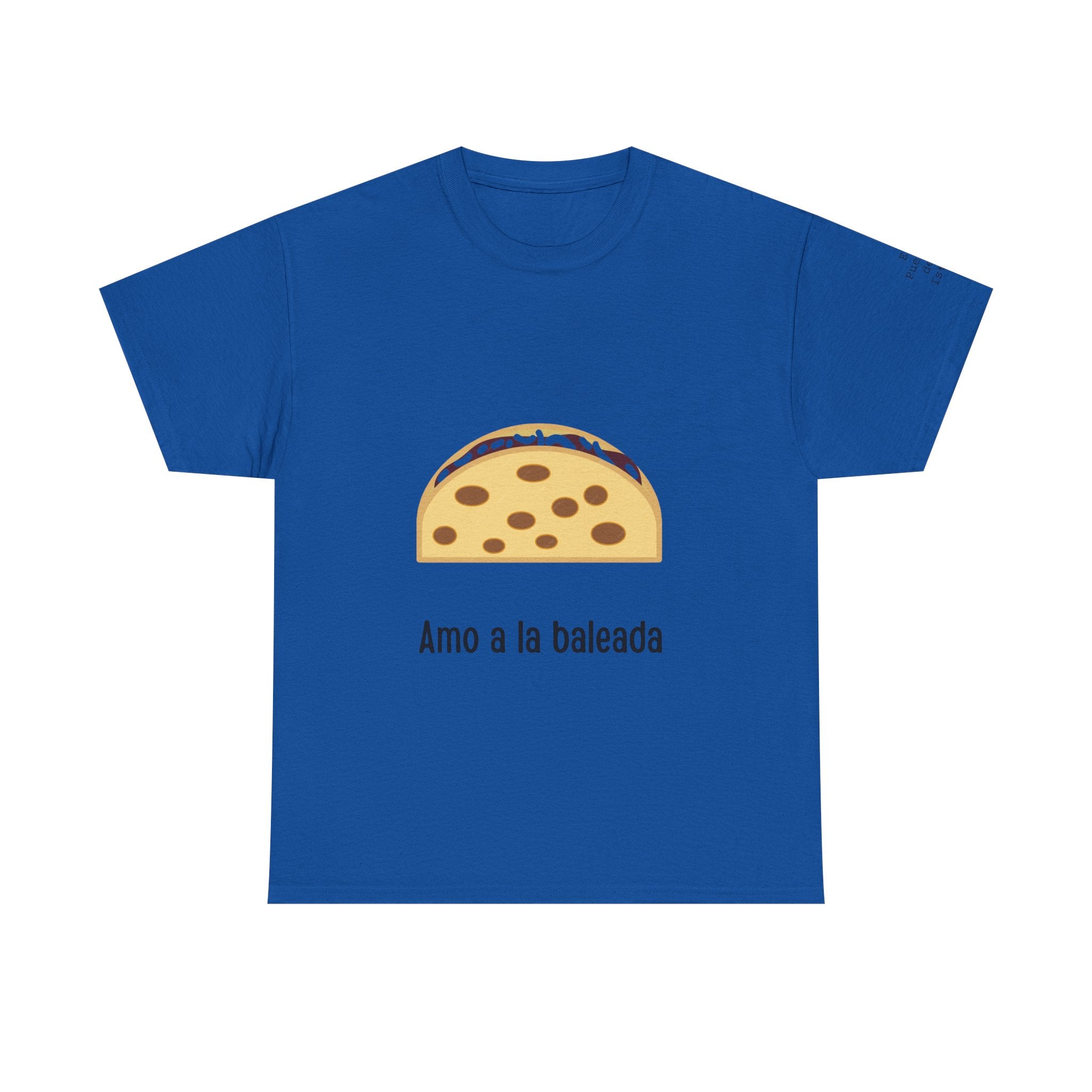 ALGODÓN GRUESO Camiseta de Hombres Honduras Amo a la baleada
