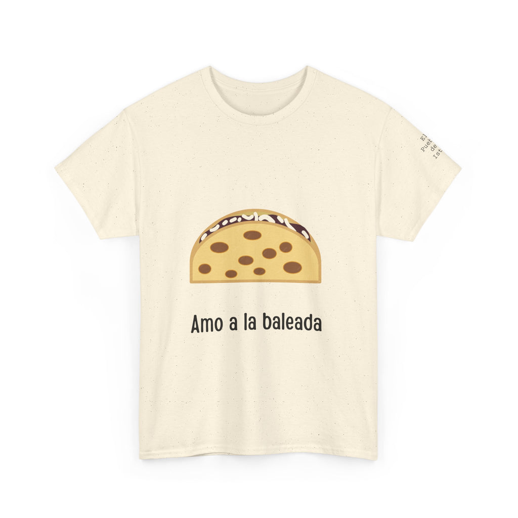 ALGODÓN GRUESO Camiseta de Hombres Honduras Amo a la baleada