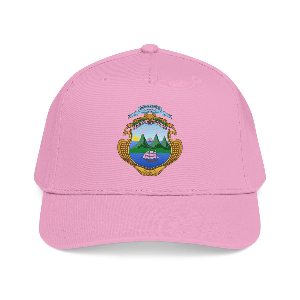 Gorra de béisbol de perfil medio Costa Rica Escudo Nacional de Costa Rica