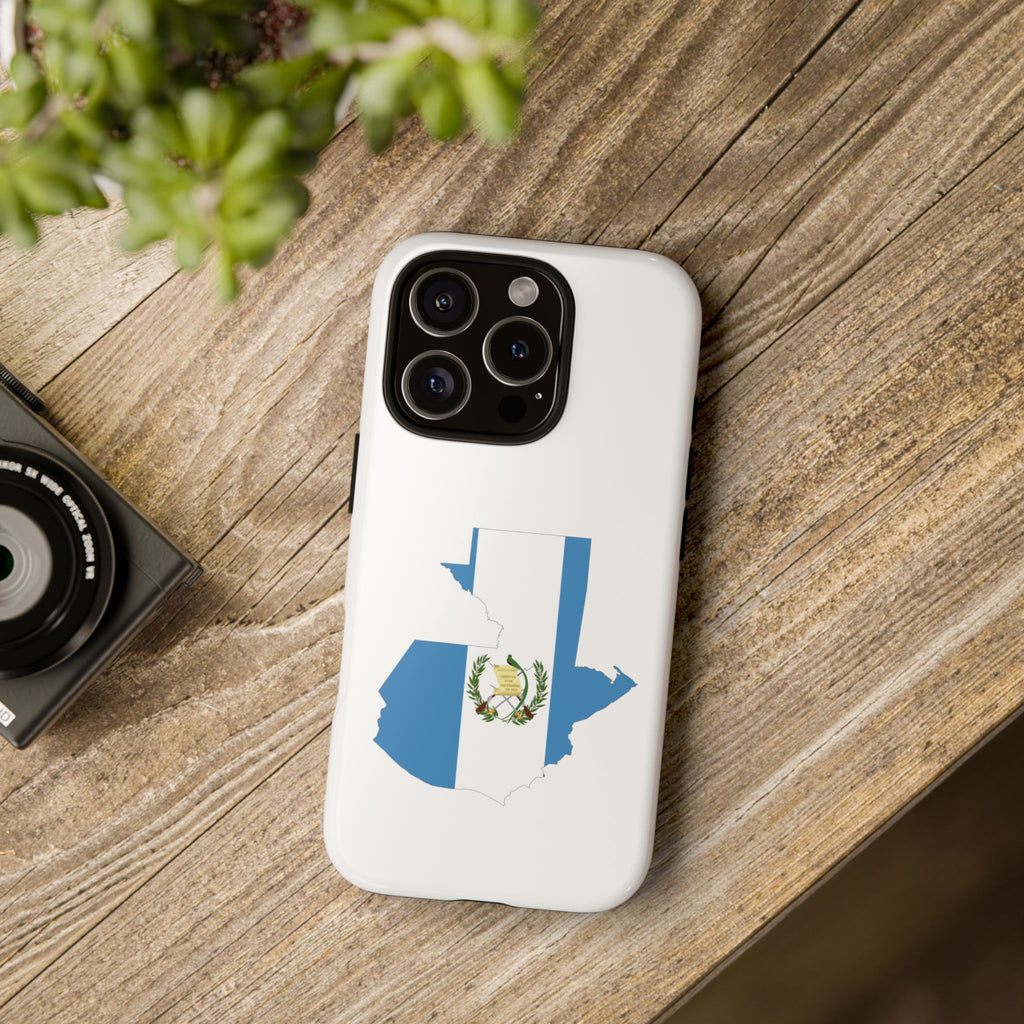 Funda para el móvil iPhone 16 silueta Guatemala