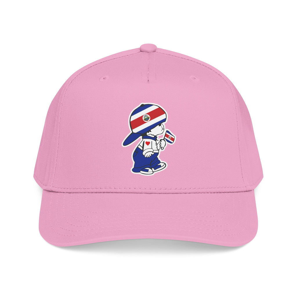 Gorra de béisbol de perfil medio Costa Rica El Niño Tico Original