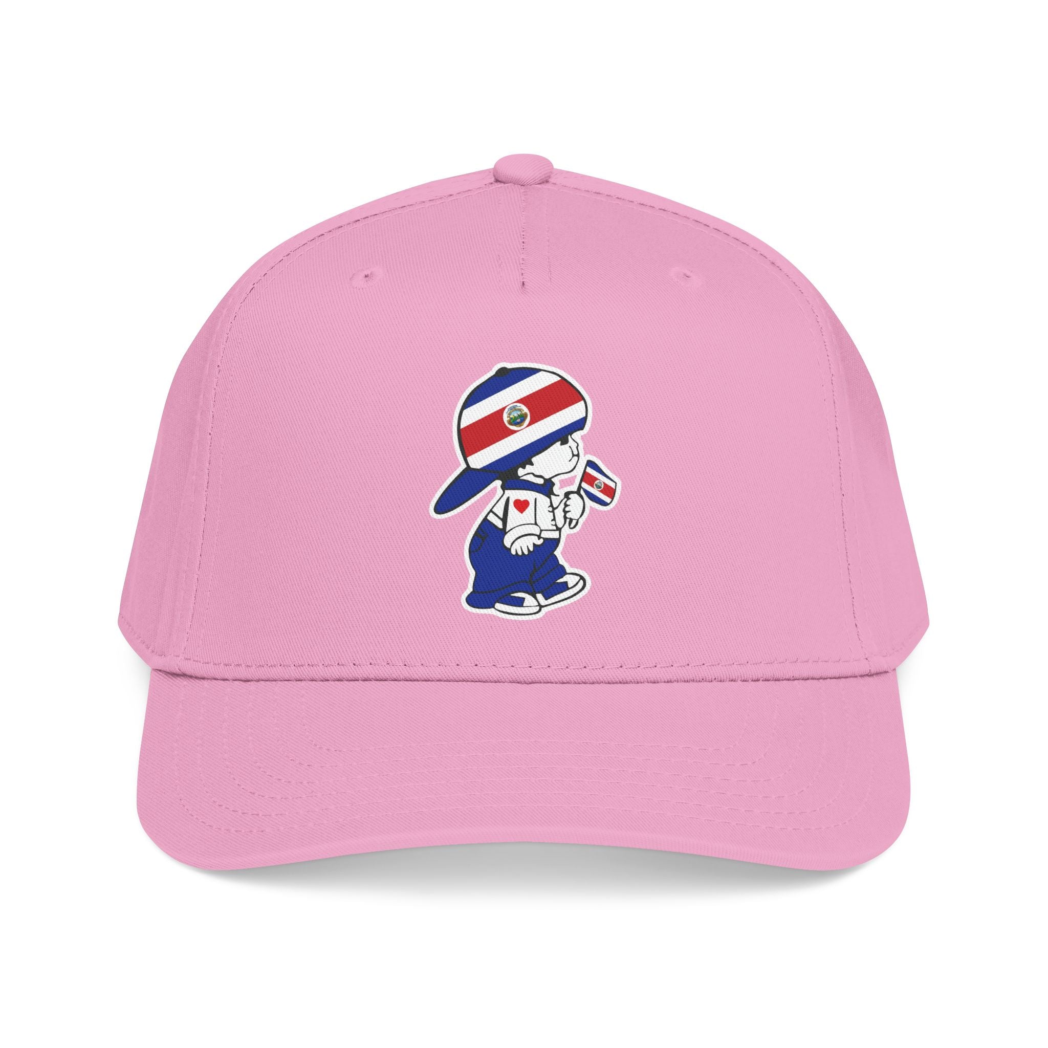 Gorra de béisbol de perfil medio Costa Rica El Niño Tico Original