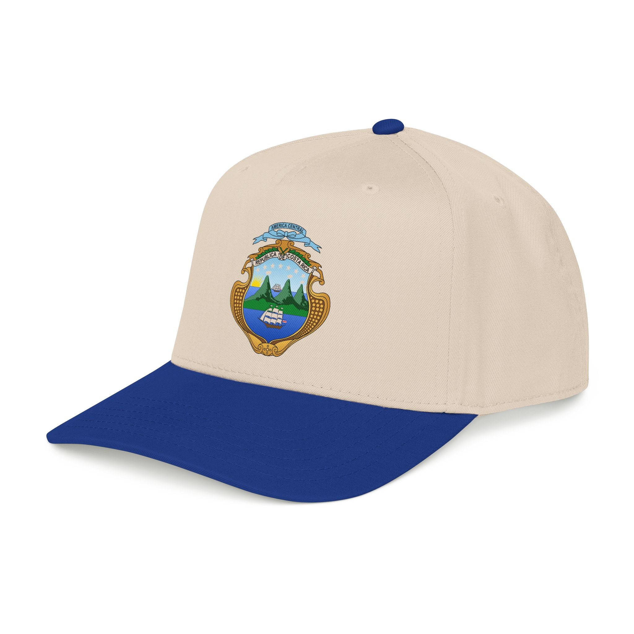 Gorra de béisbol de perfil medio Costa Rica Escudo Nacional de Costa Rica