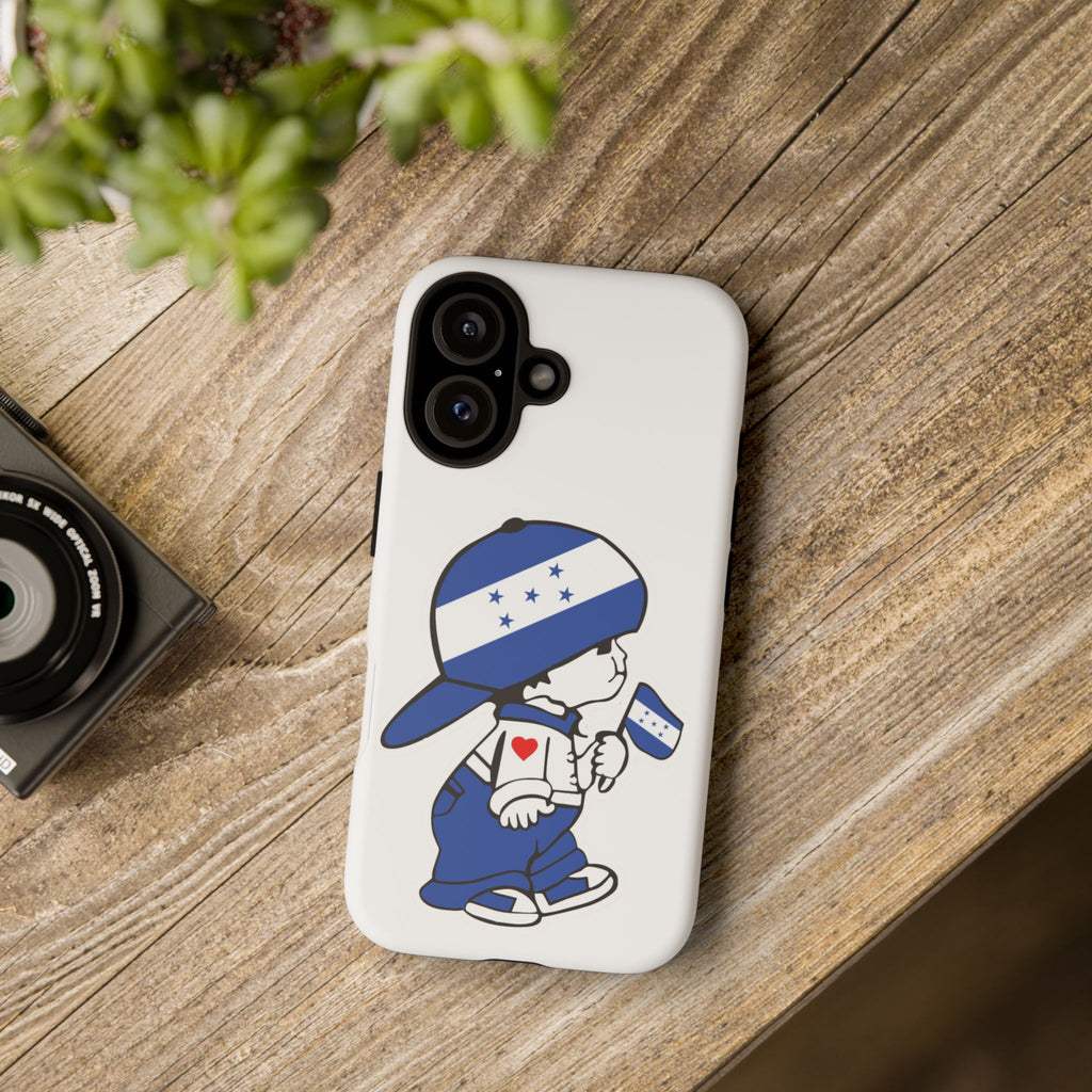 Funda Rigída Protectora para Teléfono iPhone 16 Honduras El Niño Catracho Honduras