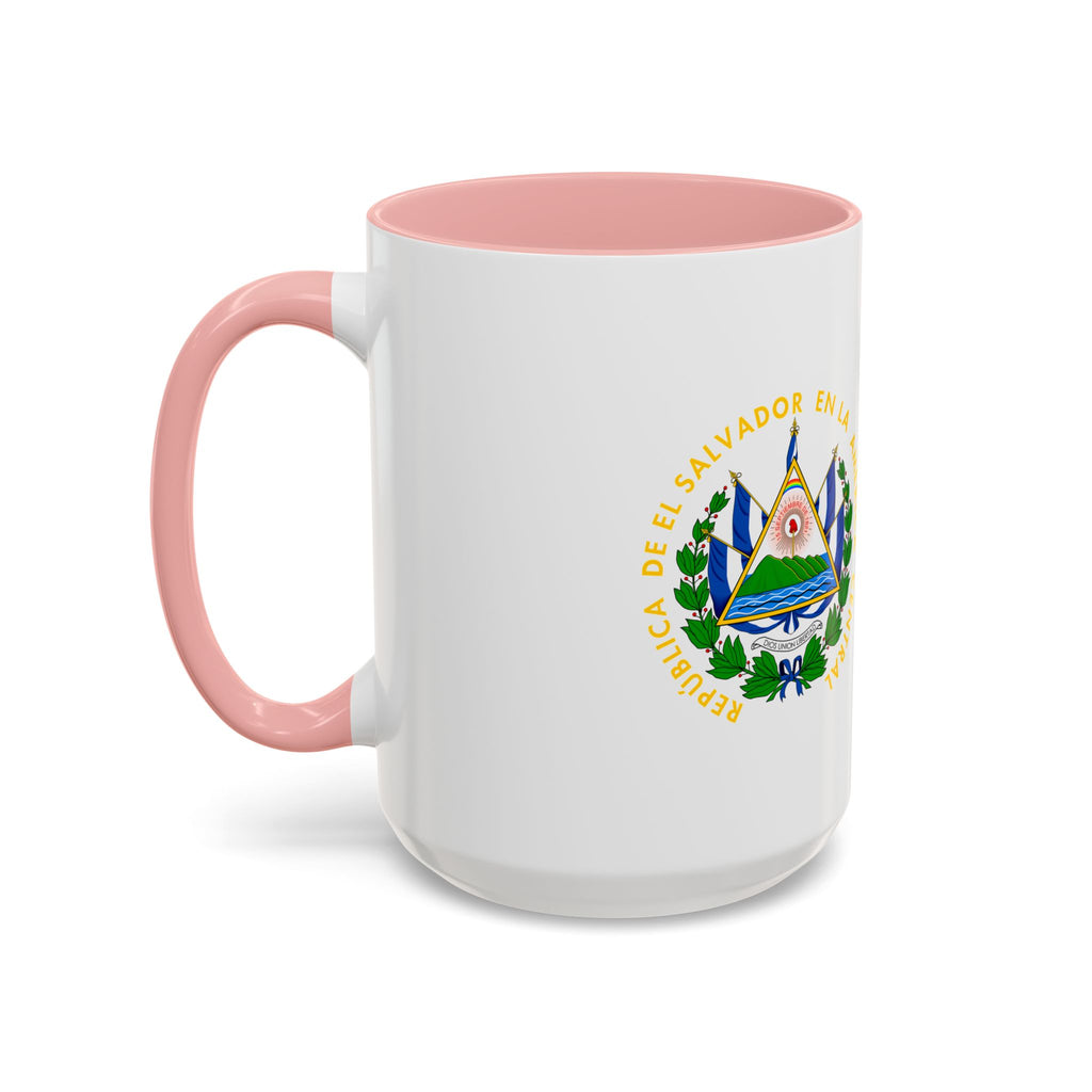 Taza El Salvador Escudo Nacional de El Salvador