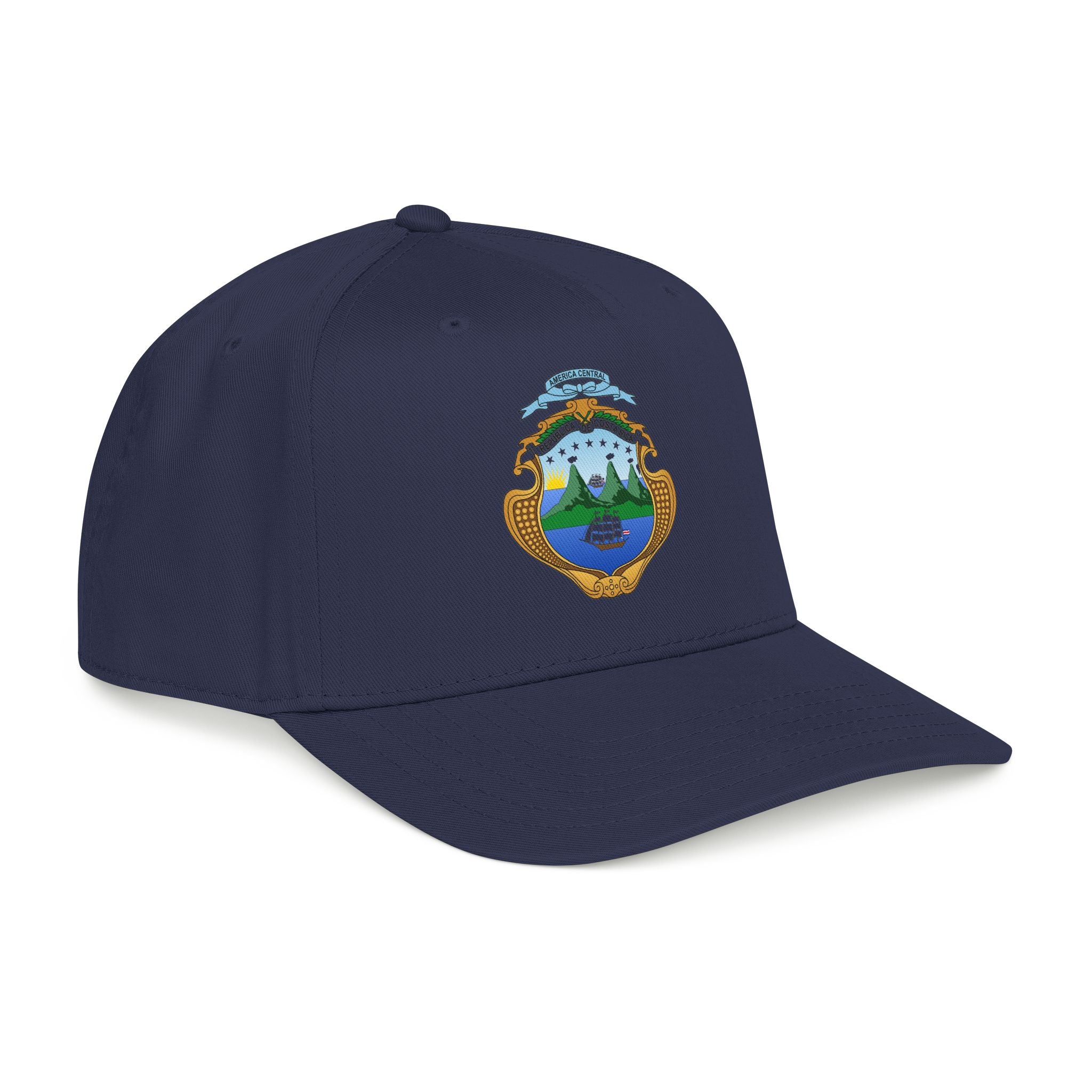 Gorra de béisbol de perfil medio Costa Rica Escudo Nacional de Costa Rica