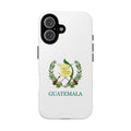 Funda Rigída Protectora para Teléfono iPhone 16 Guatemala Escudo Nacional de Guatemala