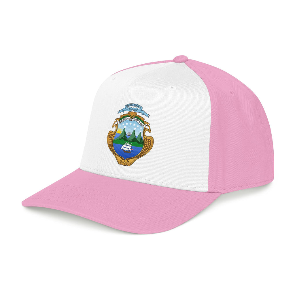 Gorra de béisbol de perfil medio Costa Rica Escudo Nacional de Costa Rica