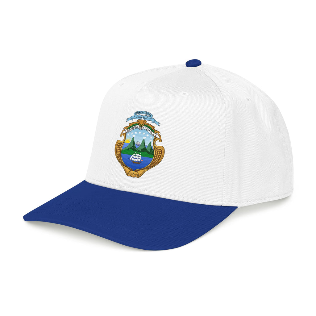 Gorra de béisbol de perfil medio Costa Rica Escudo Nacional de Costa Rica