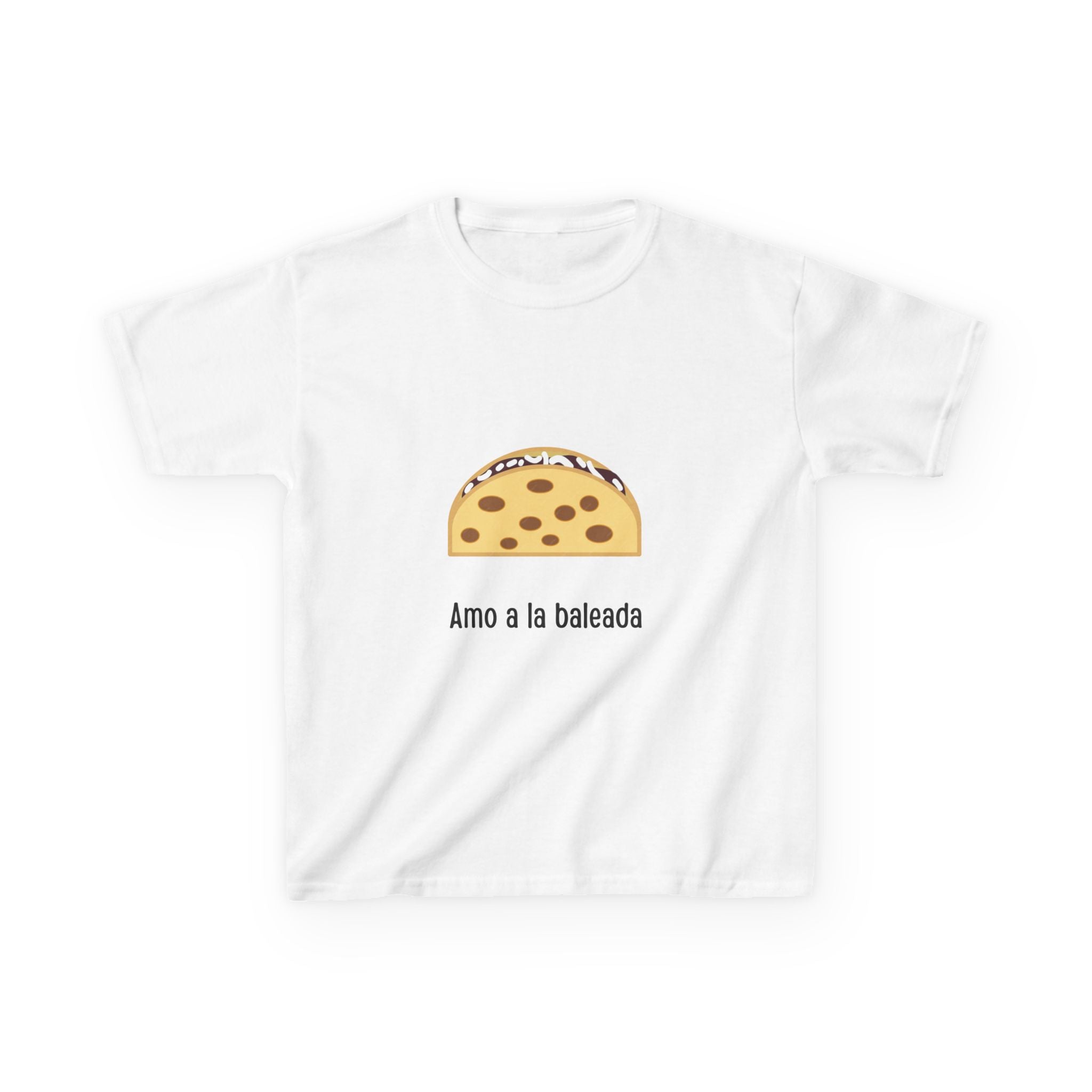 ALGODÓN GRUESO Camiseta de Niños Honduras Amo a la baleada