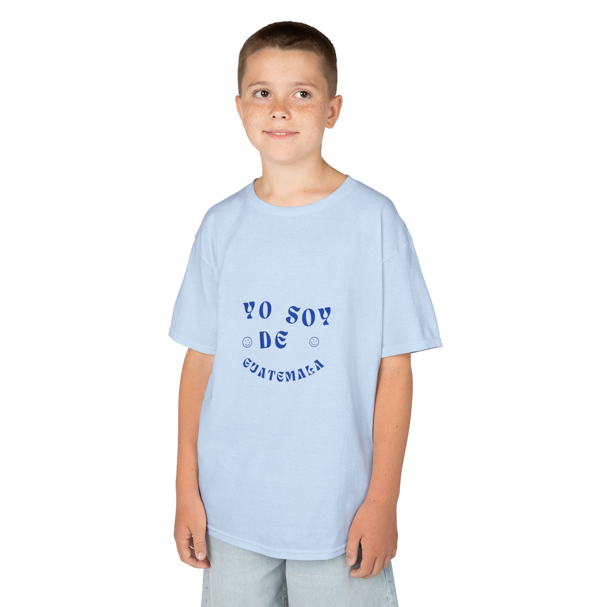ALGODÓN GRUESO Camiseta de Niños Yo Soy de Guatemala